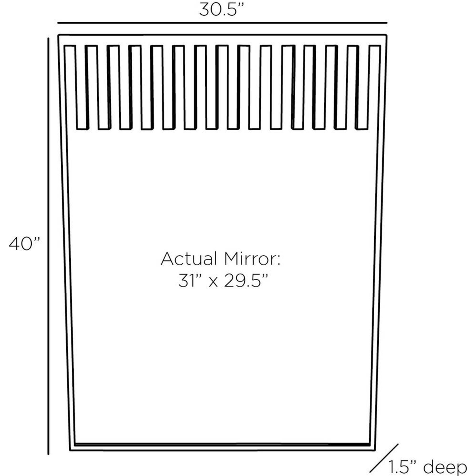 Zelina 40 Inch Decorative Mirror by Arteriors Home