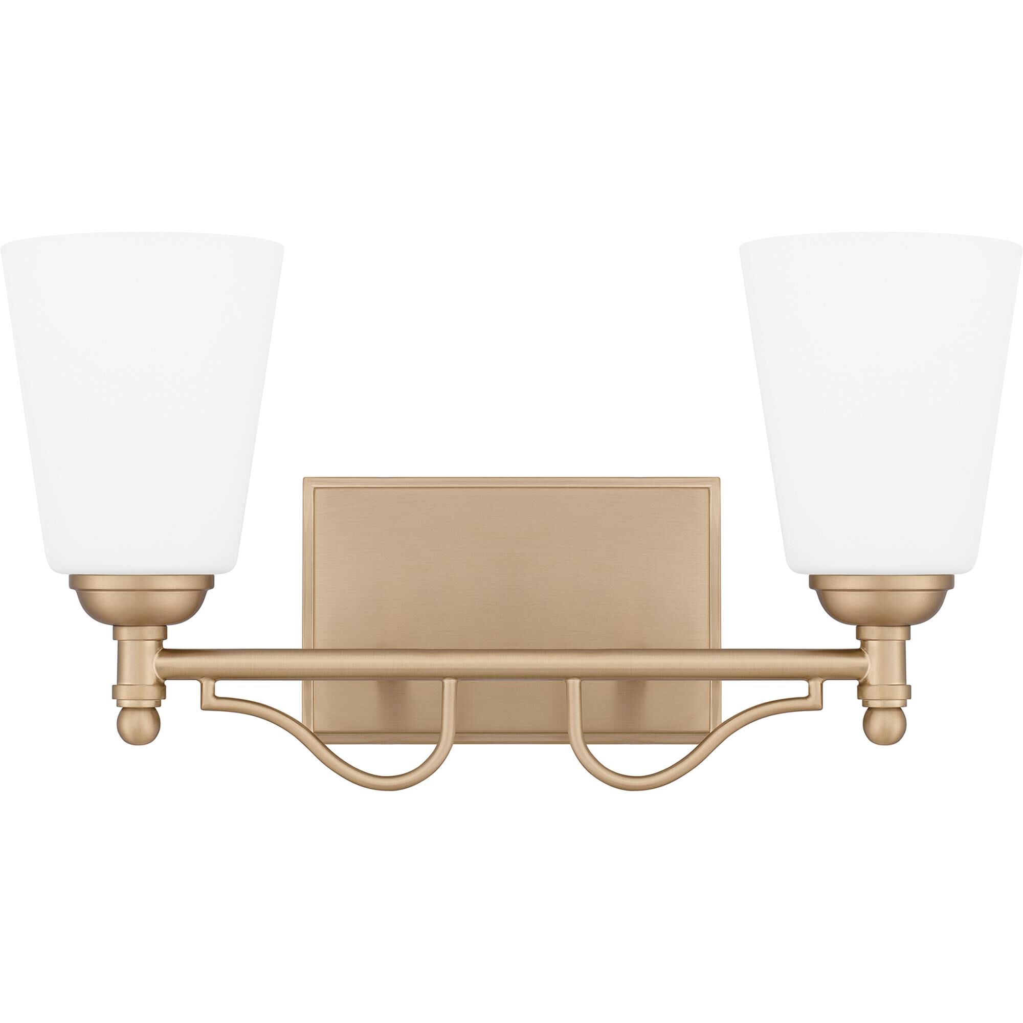 Shown in Bronze Gold finish and Opal Etched Glass shade