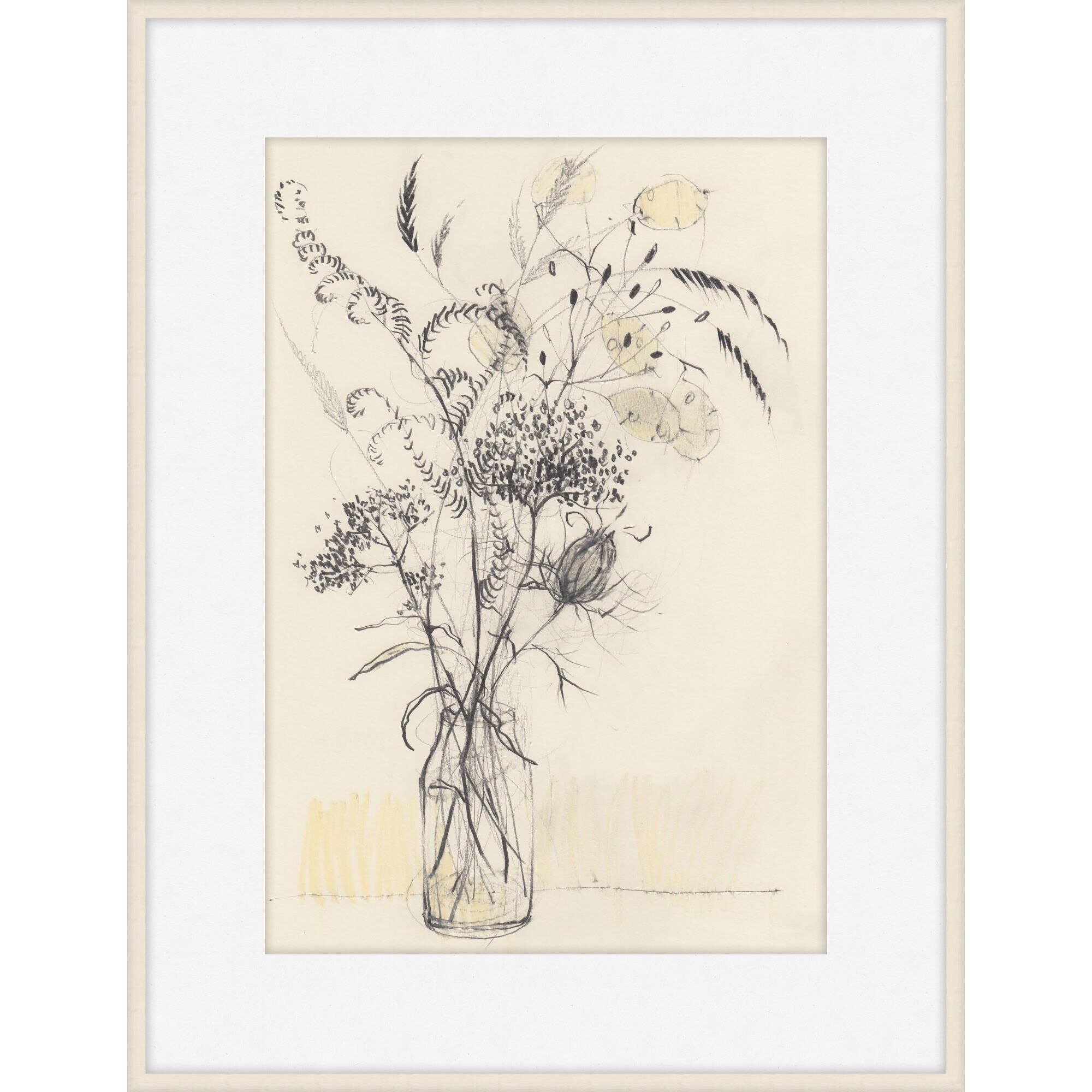 Autumn Vase Print by LEVEL57