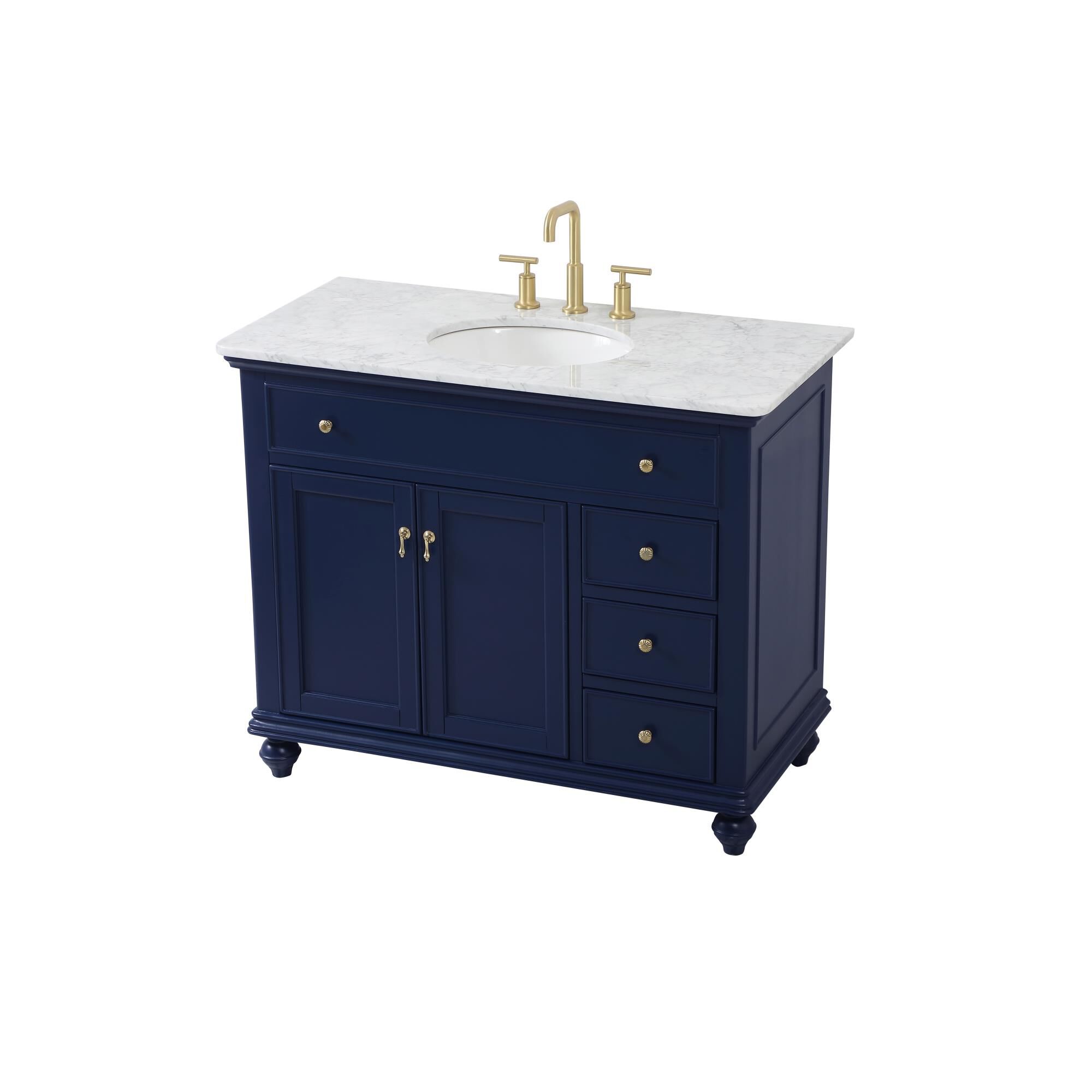 Shown in Blue finish