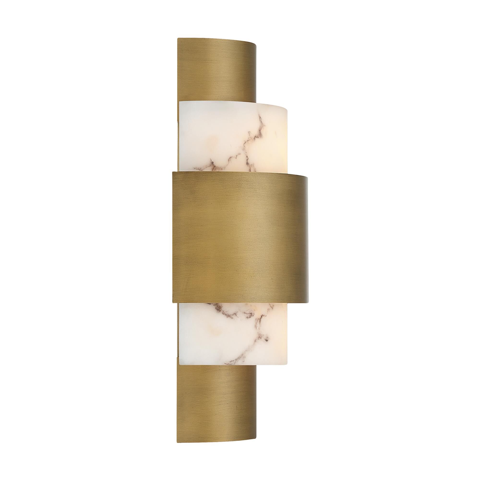 Shown in Antique Patina finish and Faux Alabaster glass and Faux Alabaster accent