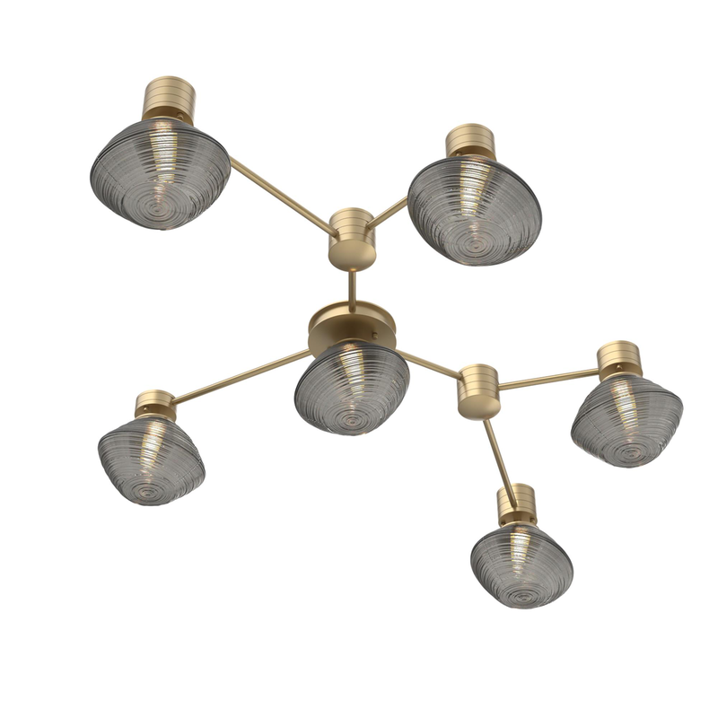 Levi Wilson Mesa 38 Inch Semi Flush Mount by Hammerton Studio