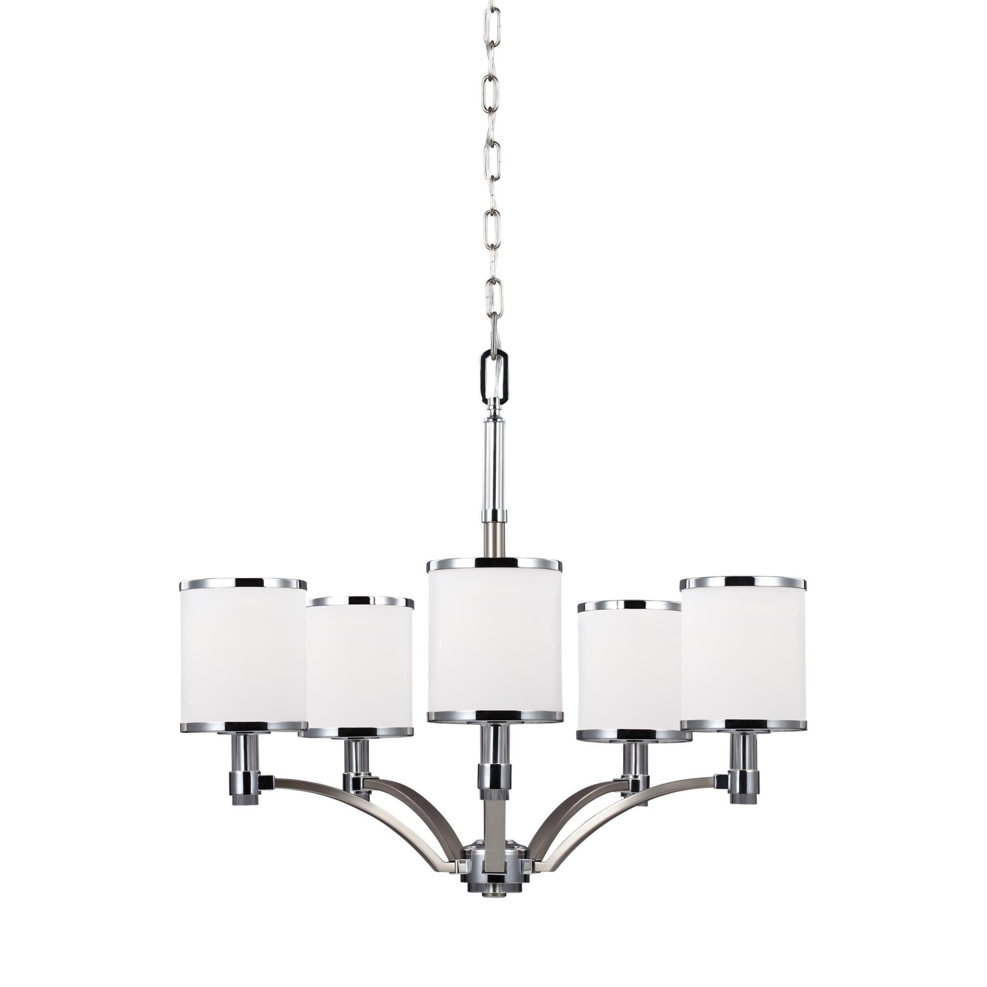 Prospect Park 25 Inch 5 Light Chandelier by Generation Lighting
