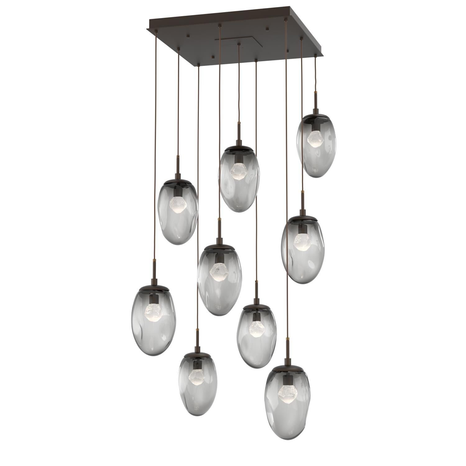 Levi Wilson Nebula 32 Inch 9 Light LED Multi Light Pendant by Hammerton Studio