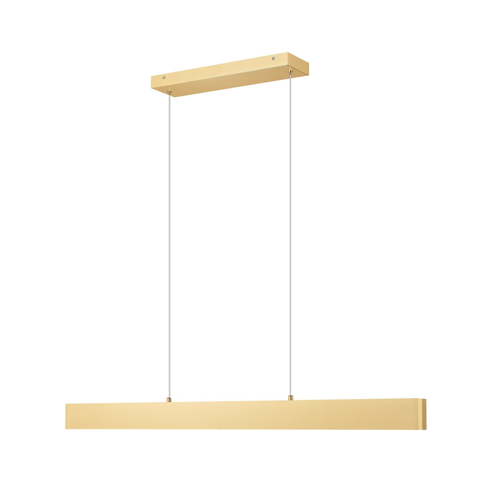 Shown in Gold finish and Frosted glass
