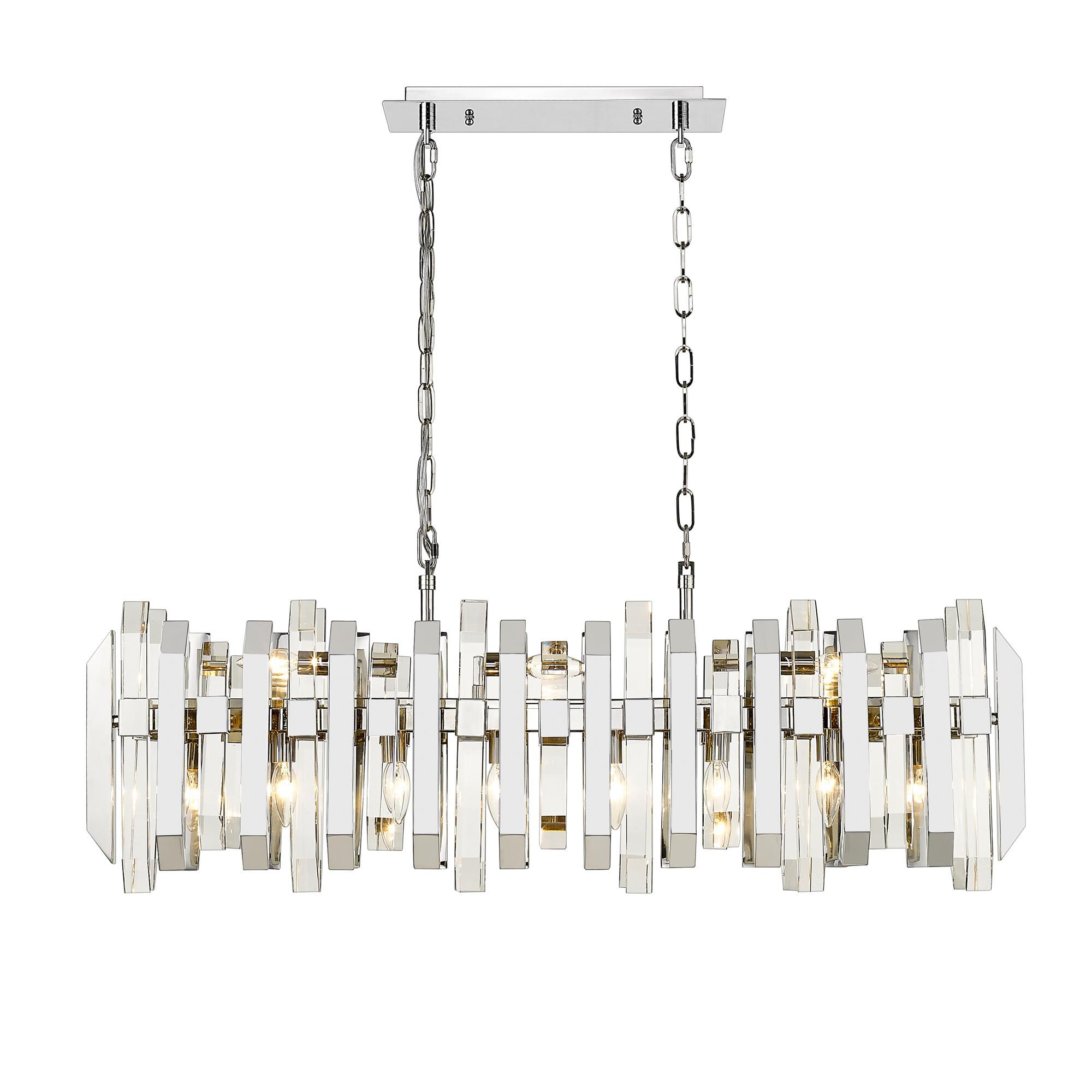 Bova 42 Inch 11 Light Linear Suspension Light by Z-Lite