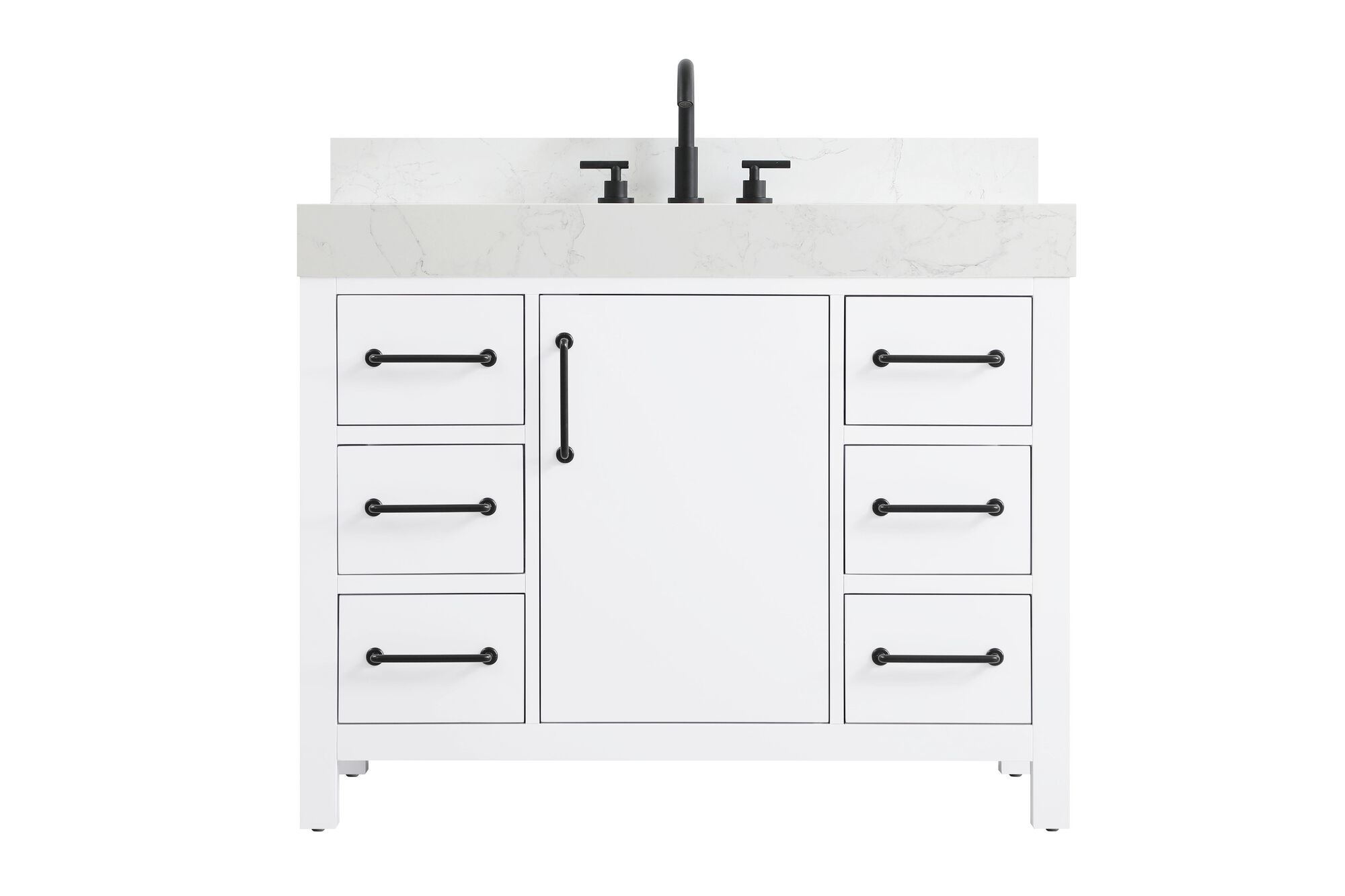 Shown in White finish