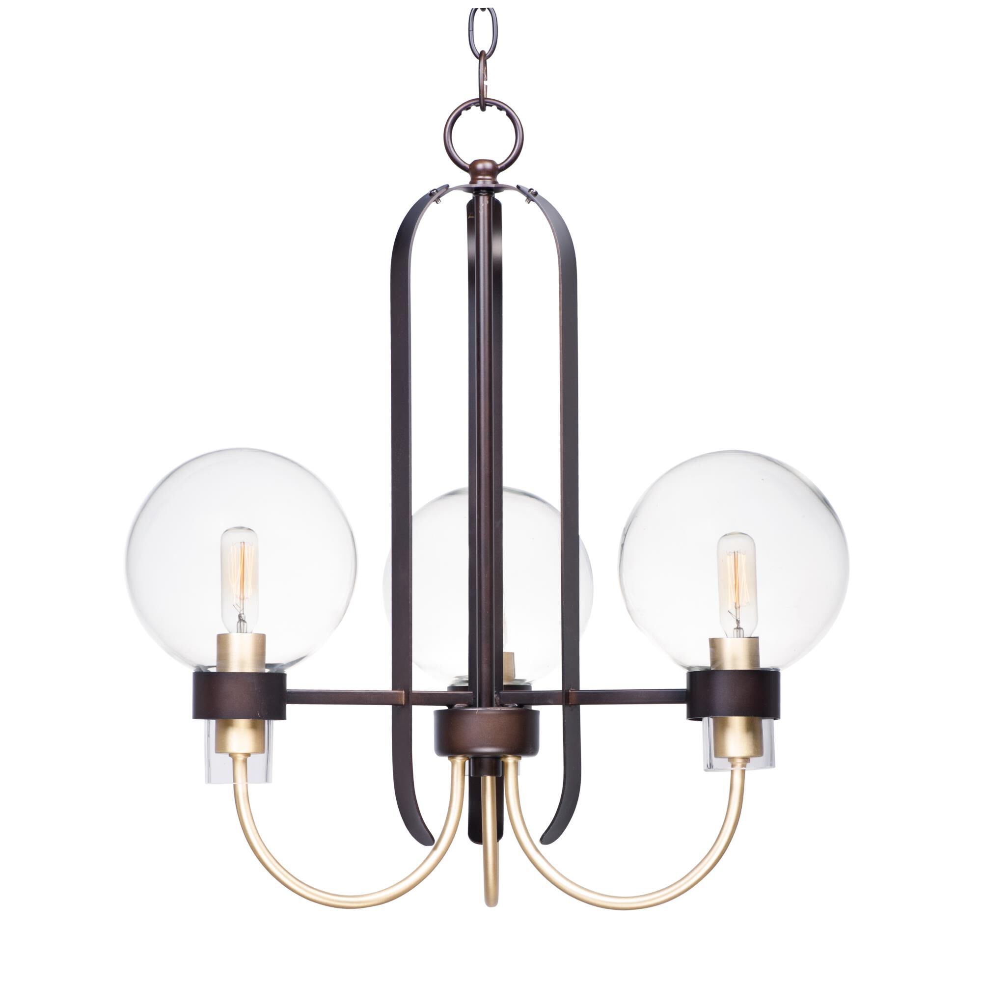 Bauhaus 20 Inch 5 Light Mini Chandelier by Maxim Lighting