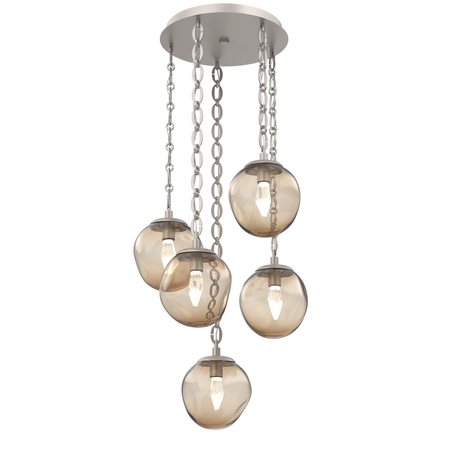 Levi Wilson Aster Led 24 Inch Multi Light Pendant by Hammerton Studio