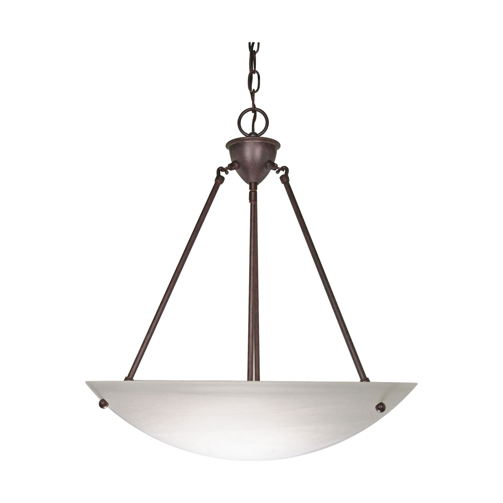 Alabaster 23 Inch Large Pendant by Nuvo Lighting
