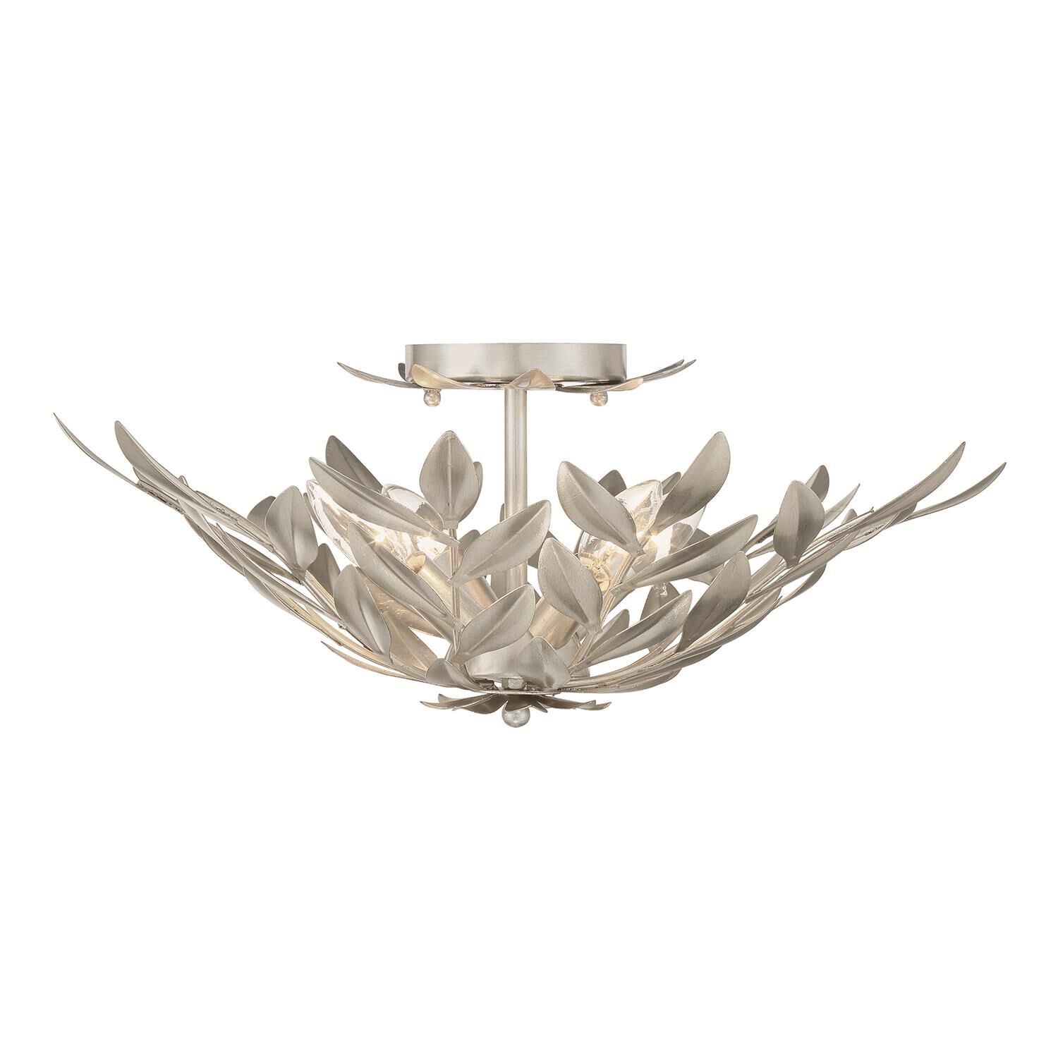 Broche 21 Inch Semi Flush Mount by Crystorama