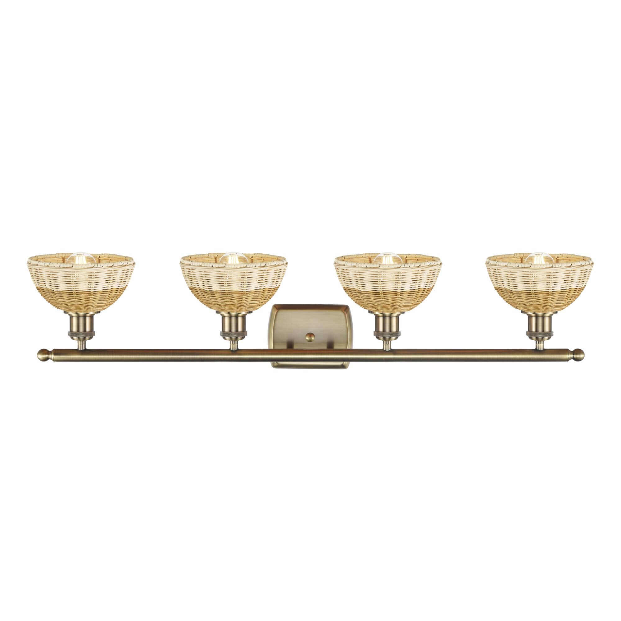 Bruno Marashlian Bristol Natural II 38 Inch Bath Vanity Light by Innovations Lighting