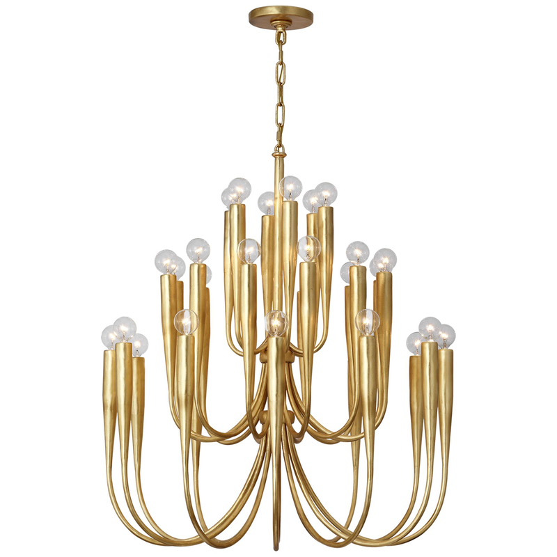 Julie Neill Acadia 30 Inch Chandelier by Visual Comfort Signature Collection