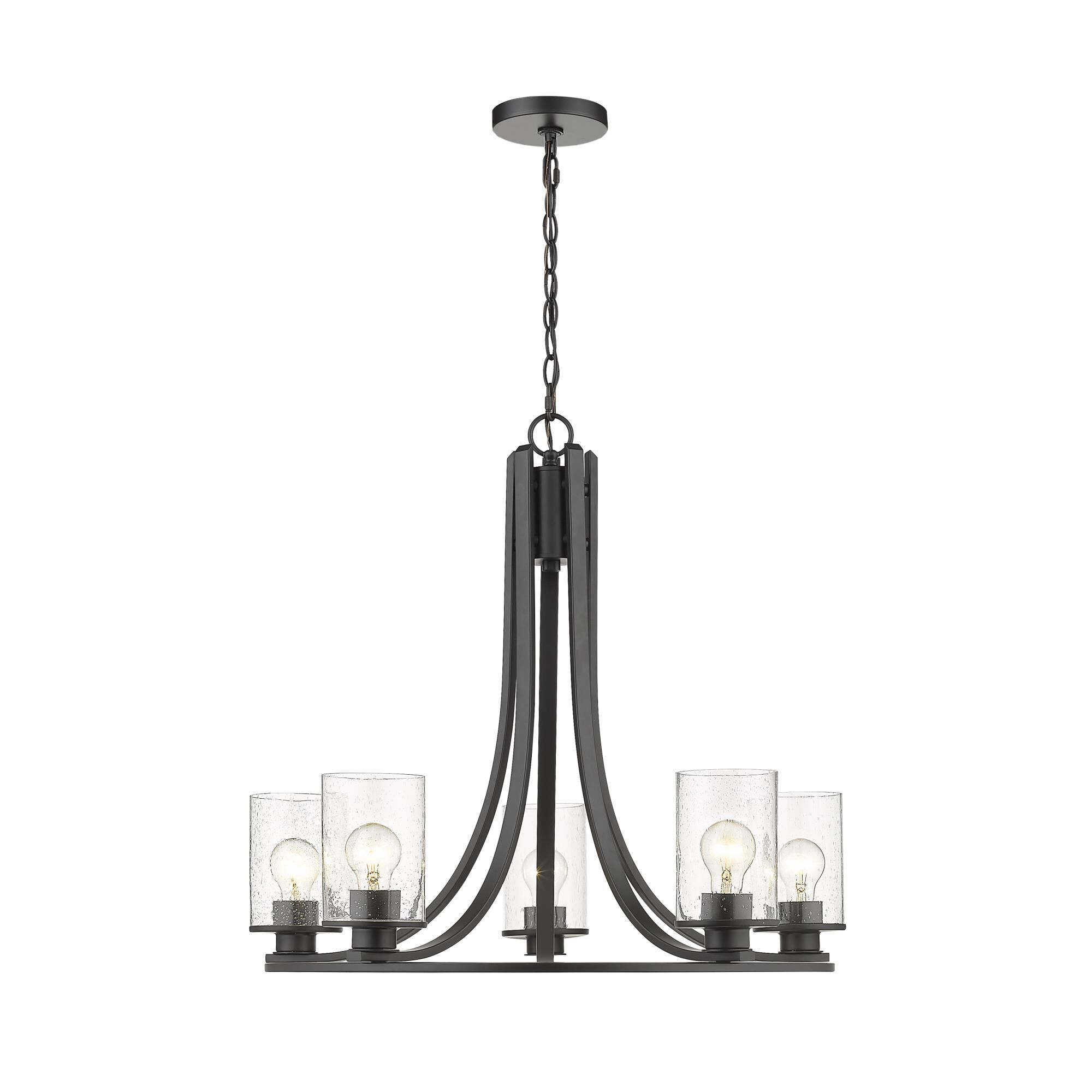 Beckett 27 Inch 5 Light Chandelier by Z-Lite
