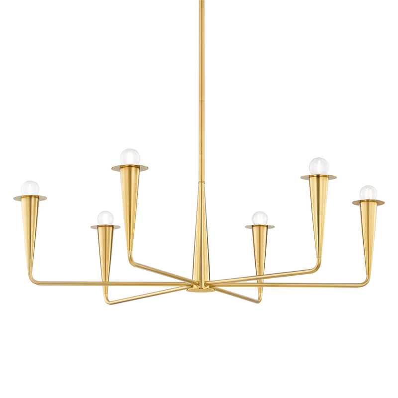 The Lifestyled Co Danna Large Chandelier by Mitzi