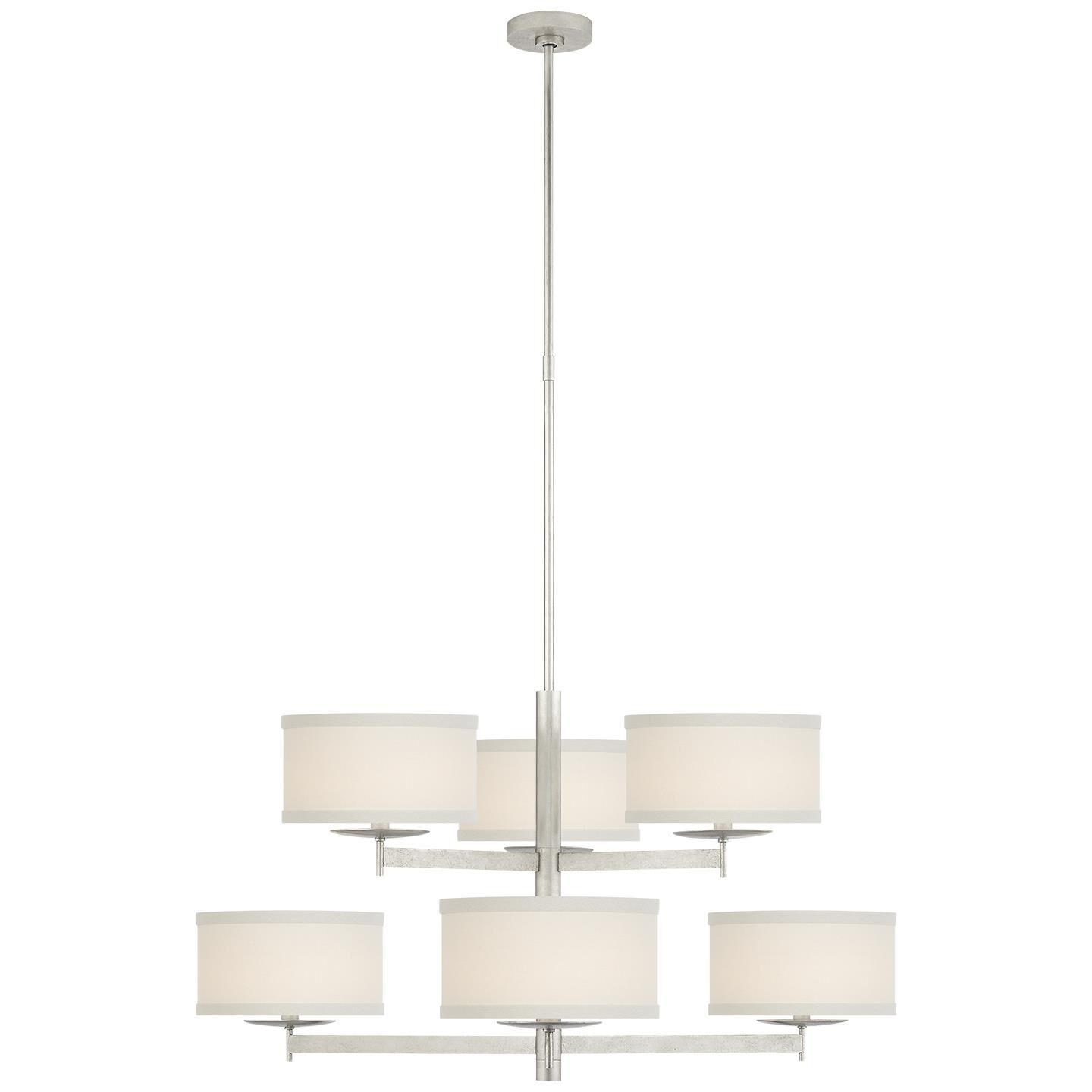 kate spade new york Walker 37 Inch 6 Light Chandelier by Visual Comfort Signature Collection