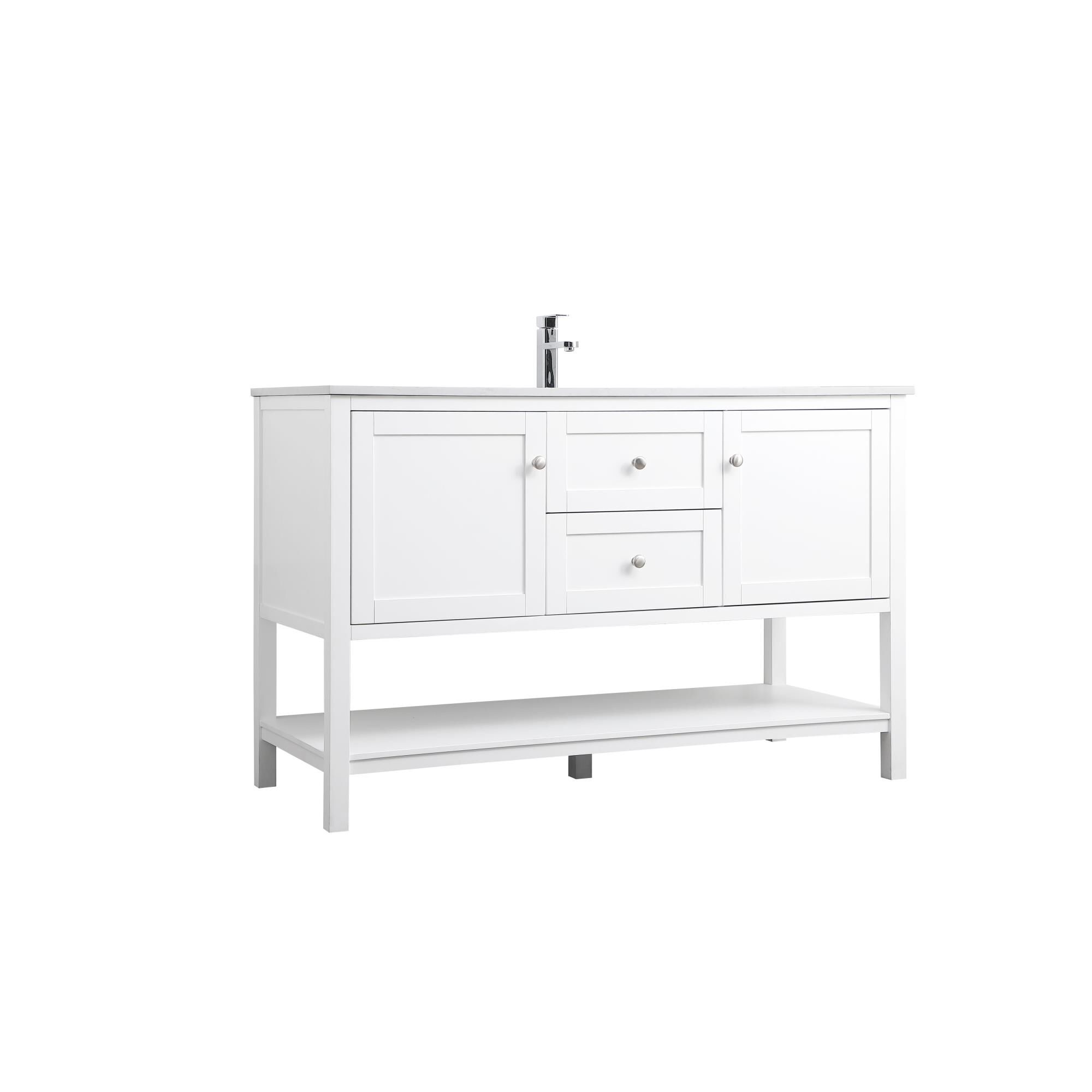 Heath 54 Inch Bath Vanity by Elegant Decor