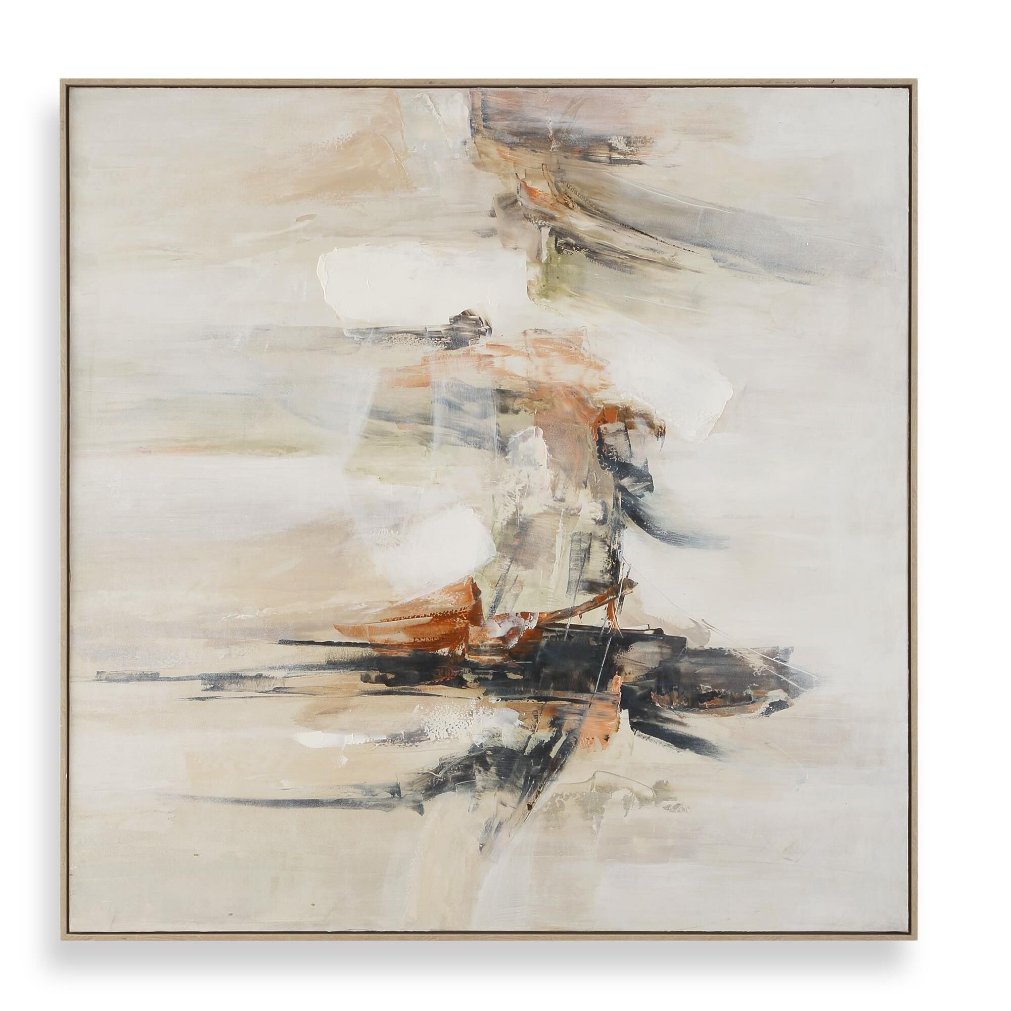 Uttermost Outburst Hand Painted Modern Art Painting by Uttermost