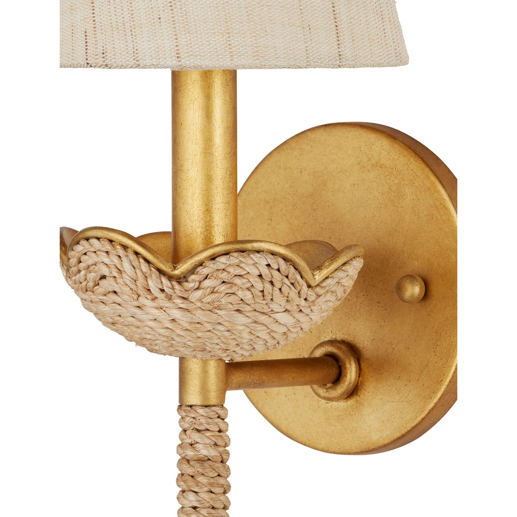 Suzanne Duin Vichy 5 Inch Wall Sconce by Currey and Company