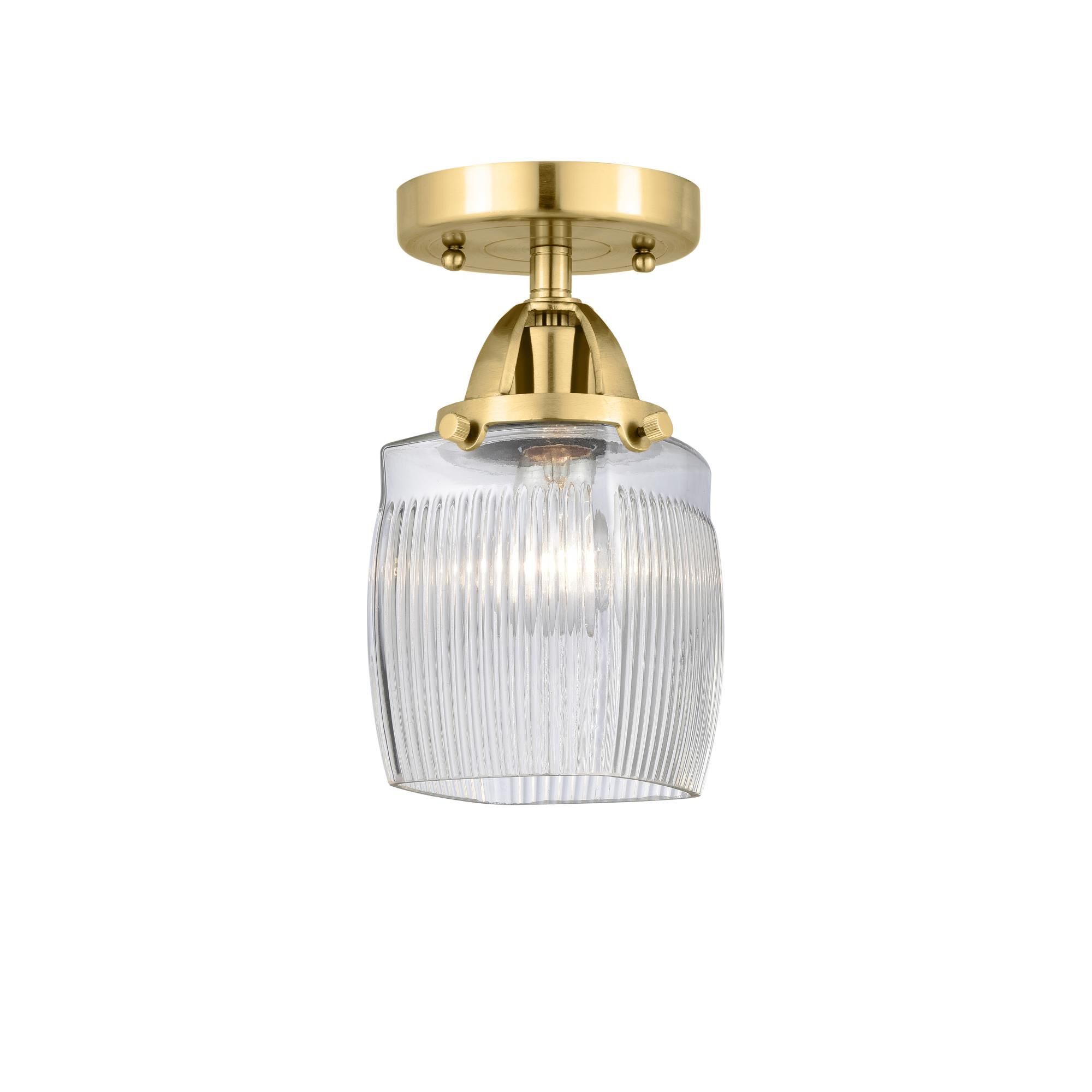Bruno Marashlian Colton 5 Inch 1 Light Semi Flush Mount by Innovations Lighting