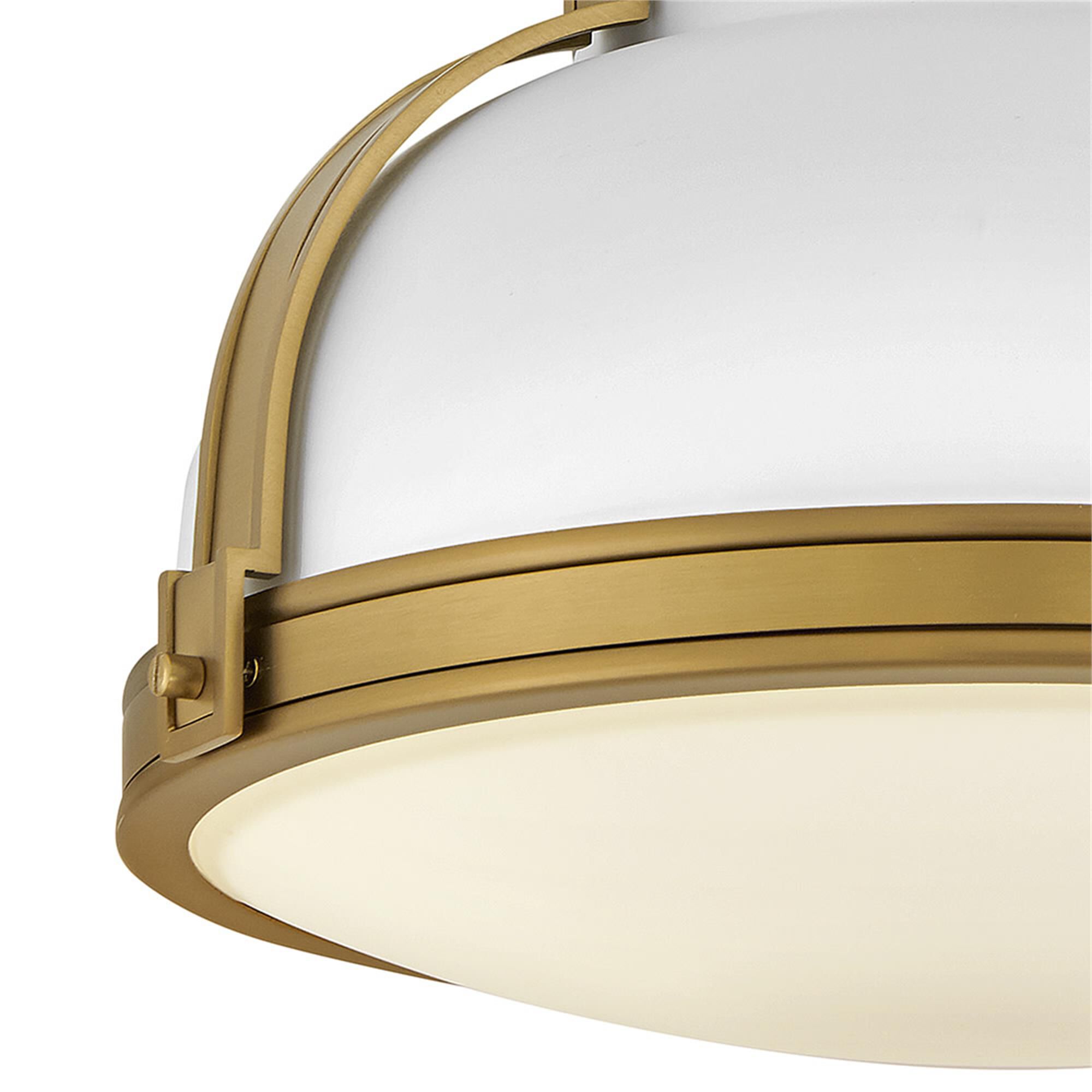 Barton 14 Inch 2 Light Flush Mount,