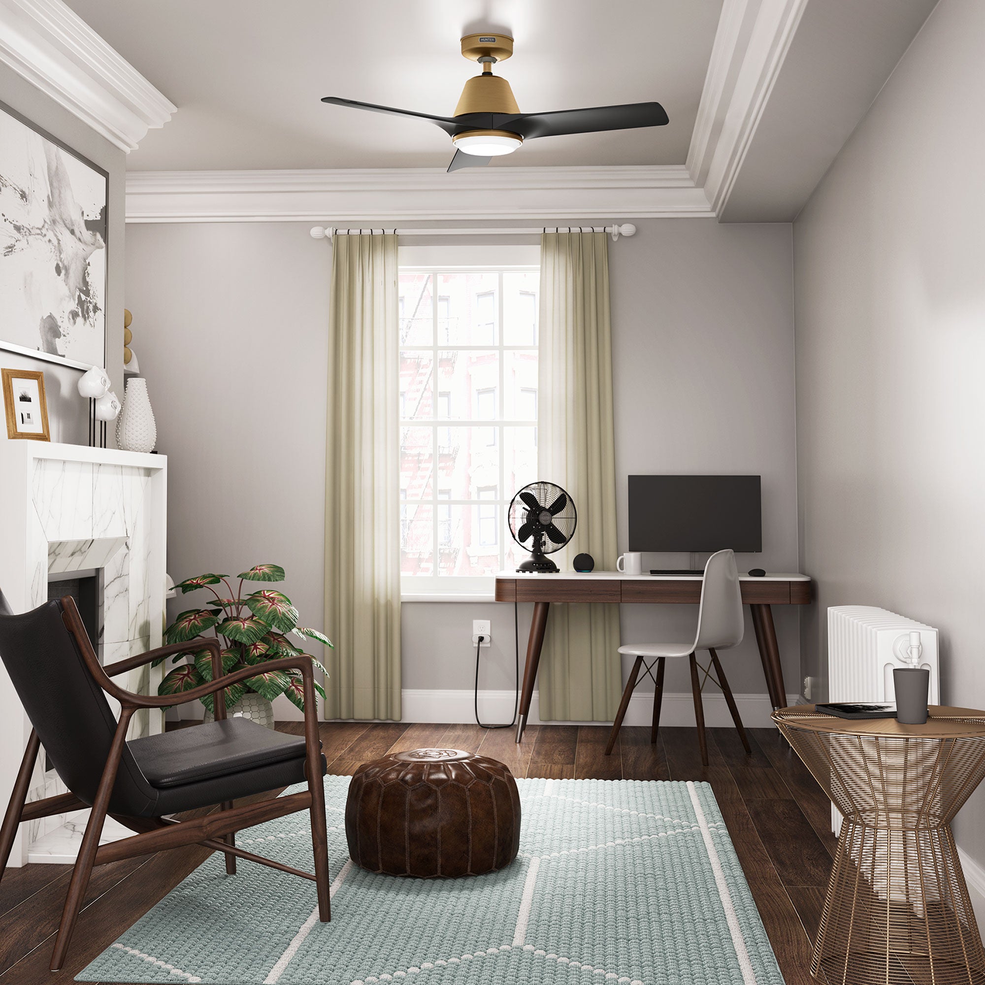 Bolsa 60 Inch Ceiling Fan with Light Kit,