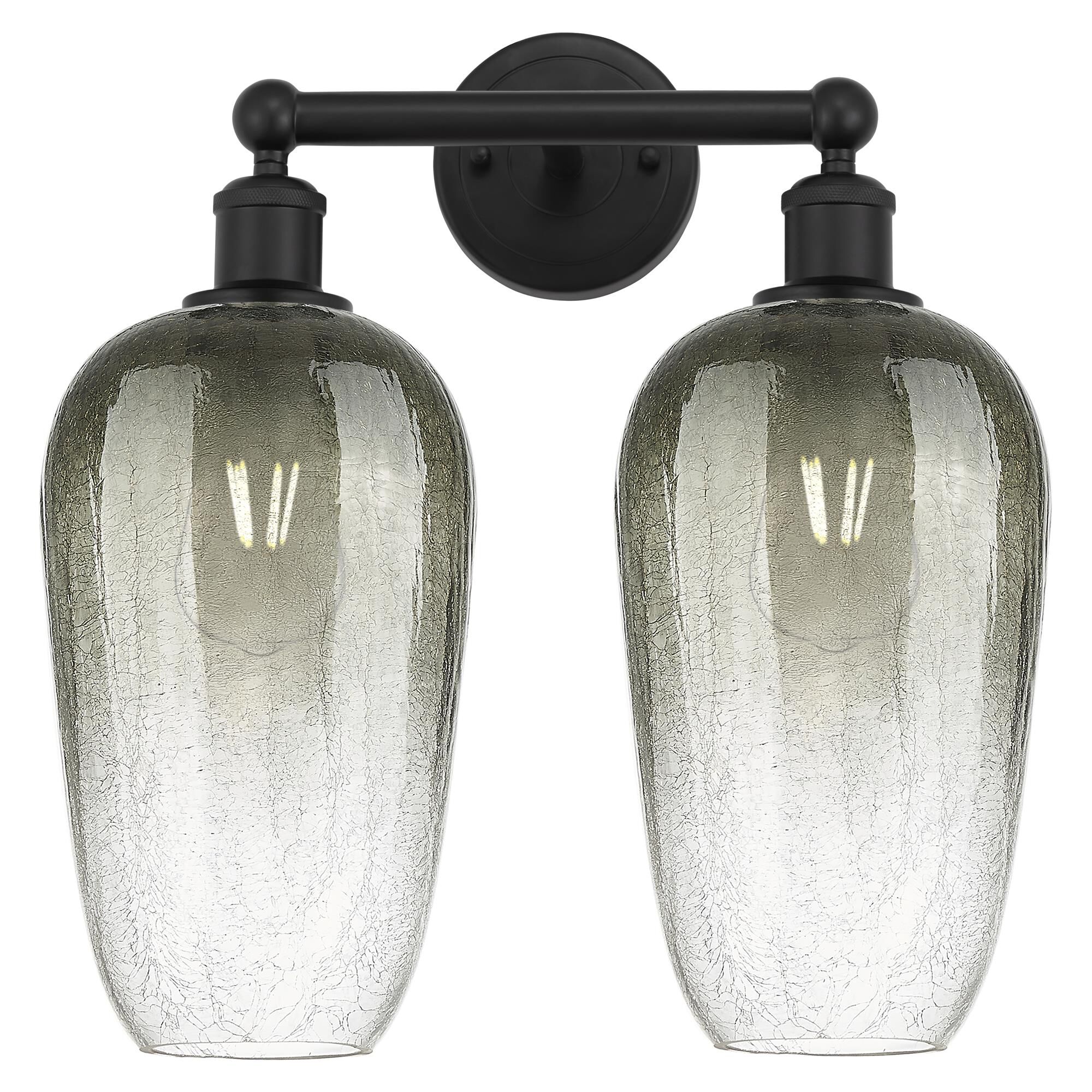 Shown in Matte Black finish and Slate glass