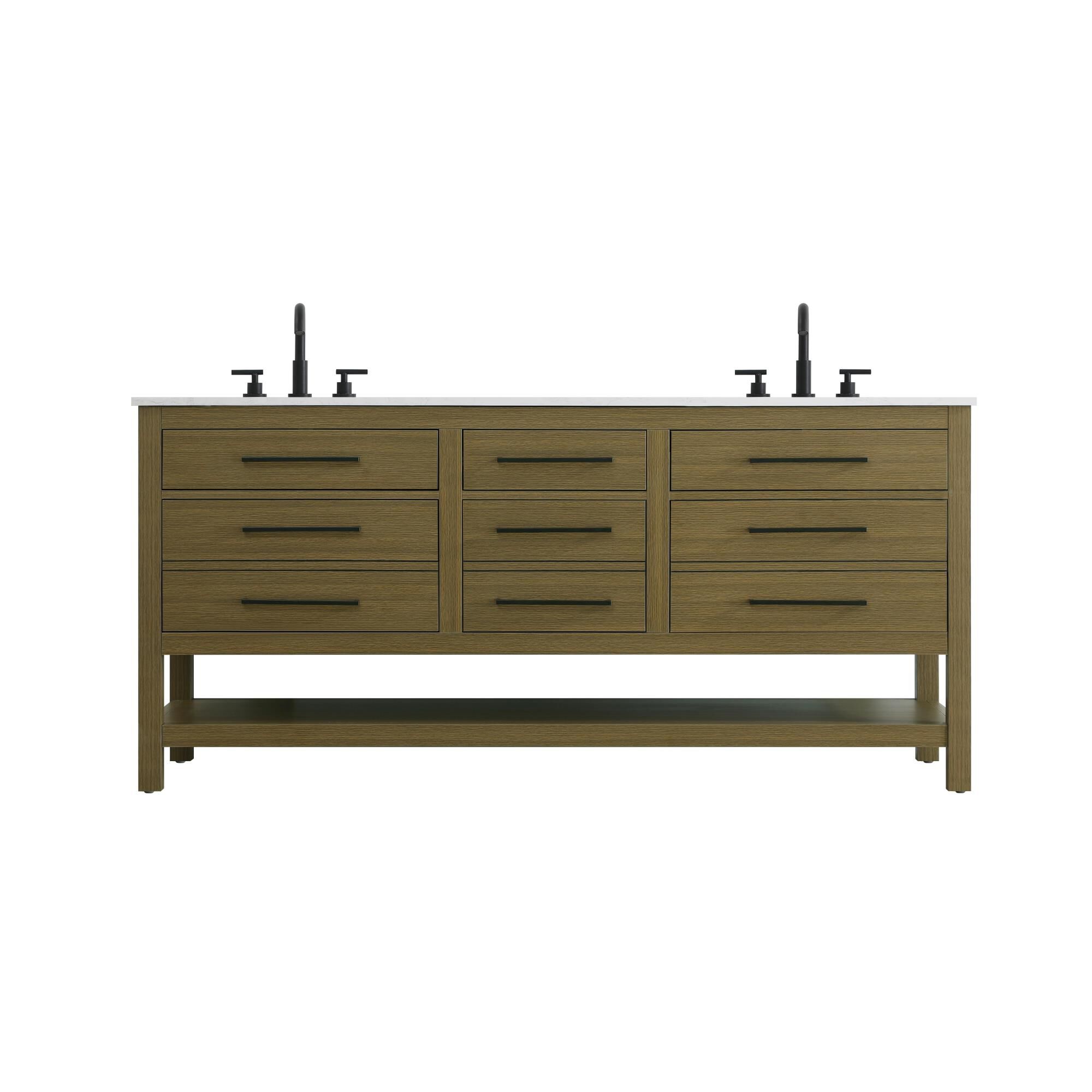 Karson 72 Inch Bath Vanity by Elegant Dcor