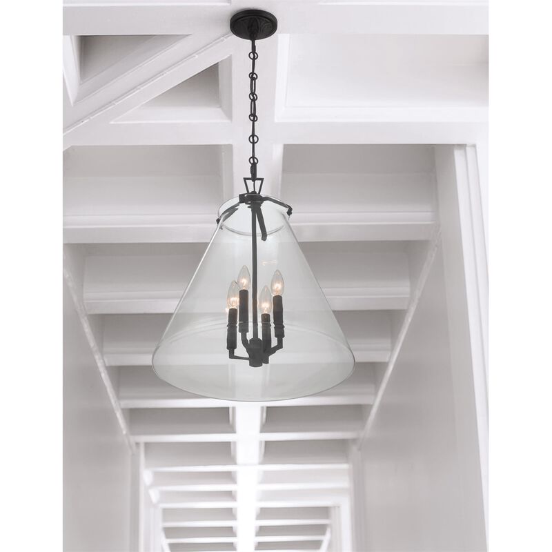 Voss 18 Inch Large Pendant by Crystorama