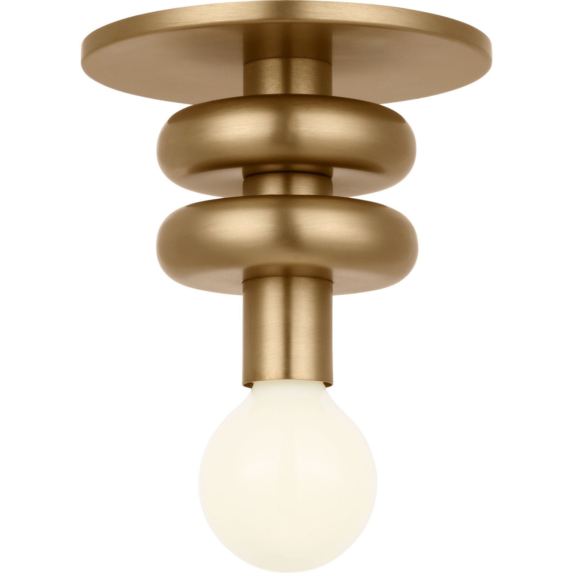Malcolm 5 Inch Semi Flush Mount,