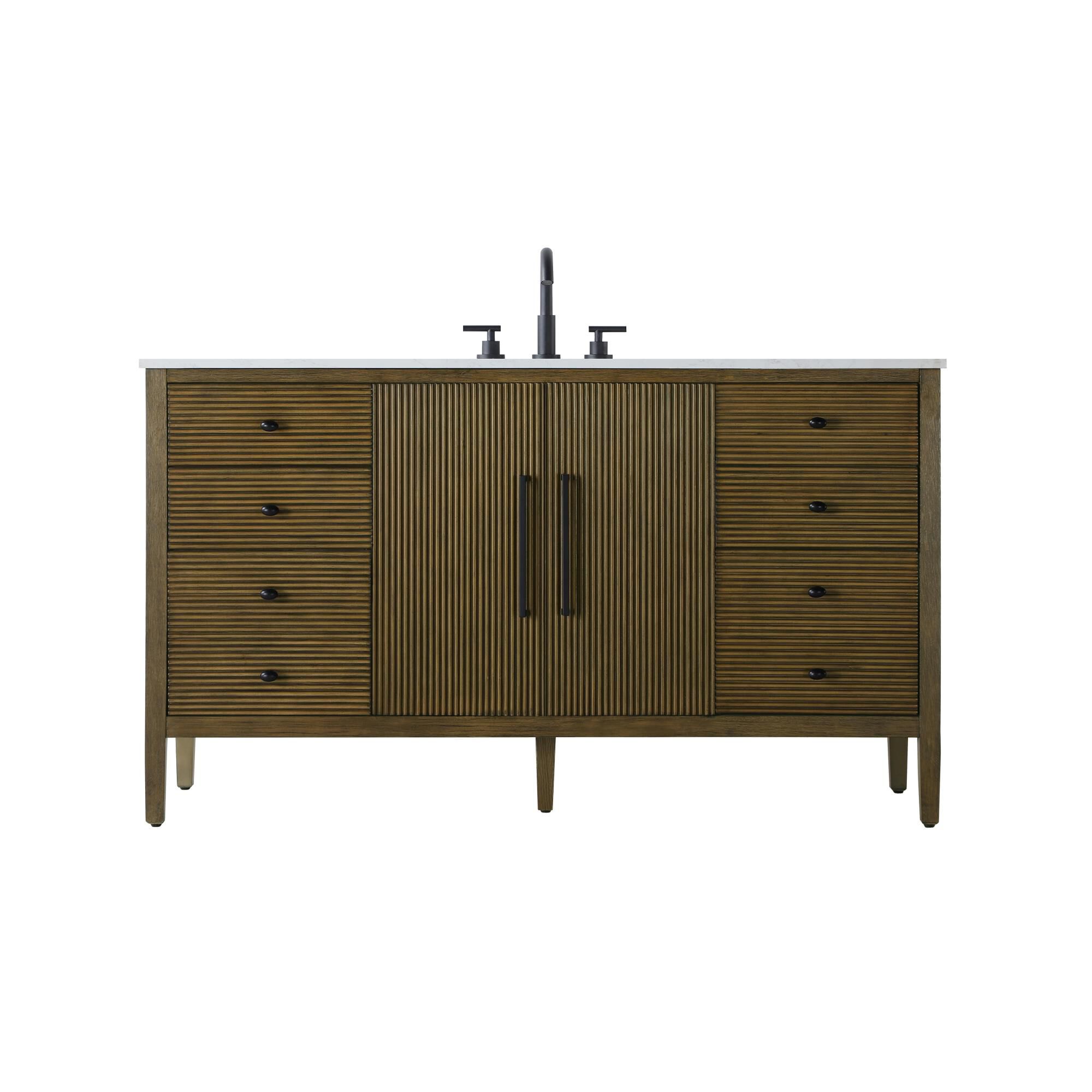 Shown in Hazel Oak finish