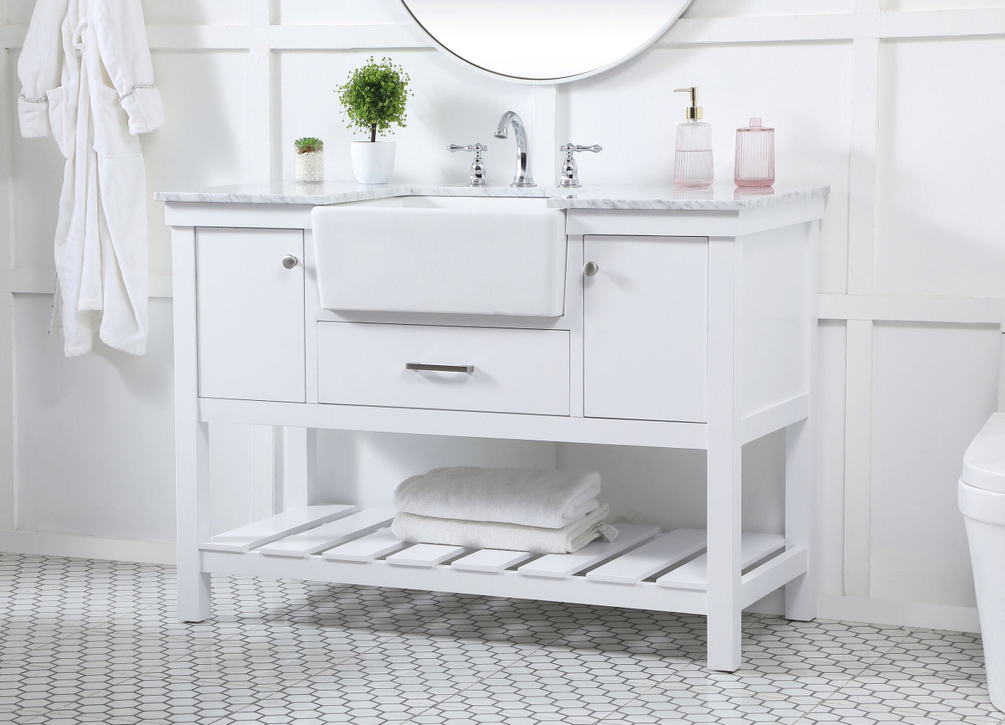 Clement 22 Inch Bath Vanity Cabinet,