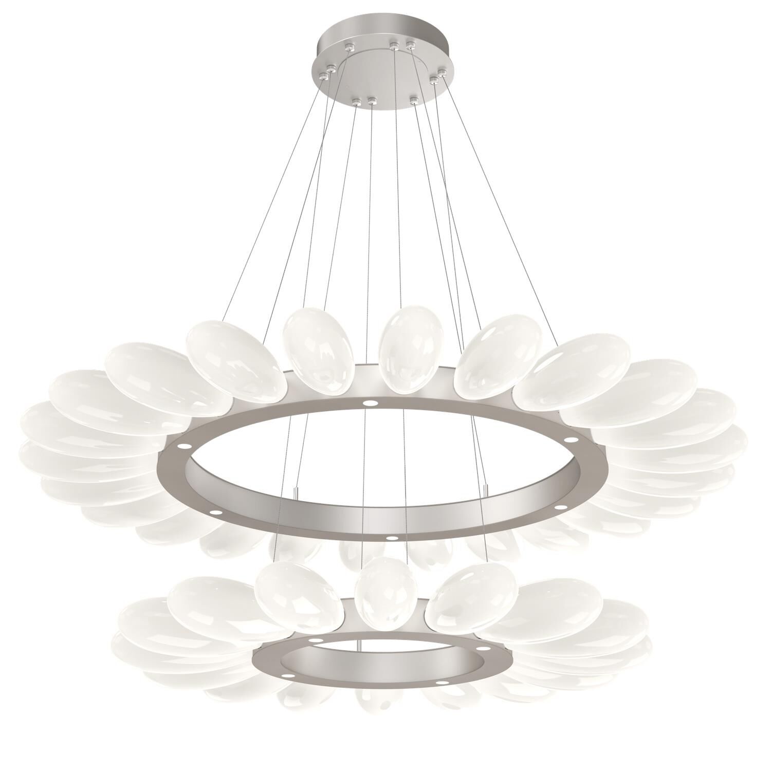 Fiori 53 Inch 50 Light LED Chandelier by Hammerton Studio