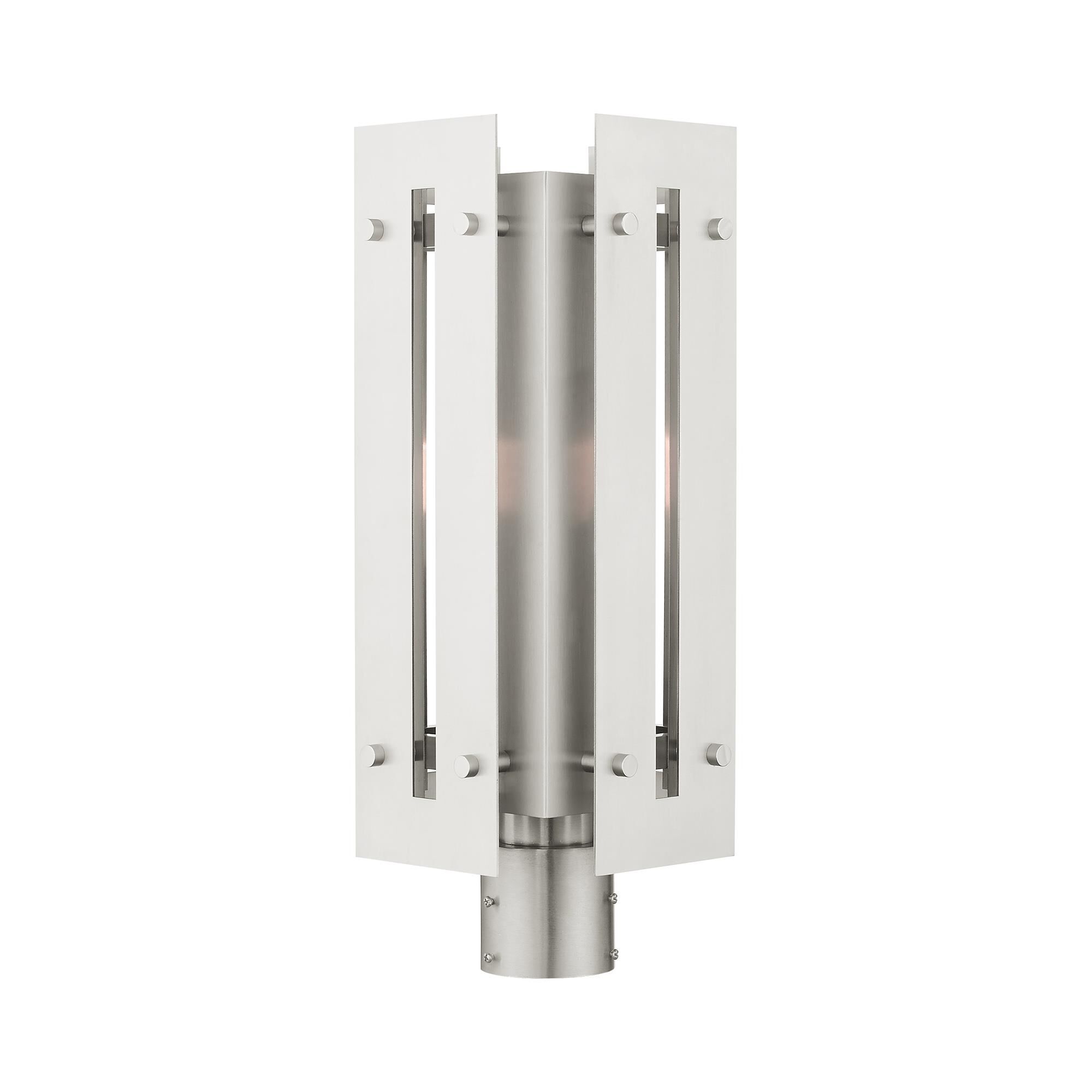 Shown in Brushed Nickel Accents finish and Clear glass and Clear Glass shade