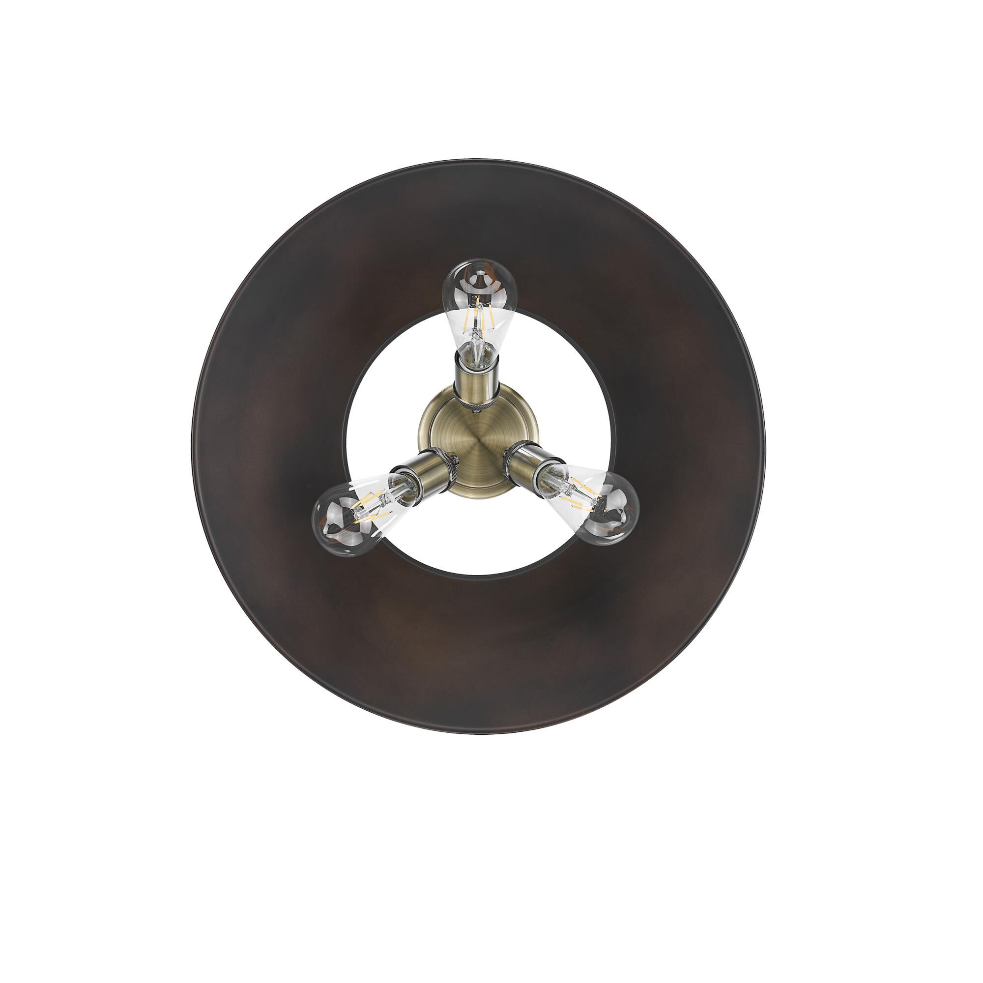 Orwell 19 Inch Semi Flush Mount by Golden Lighting