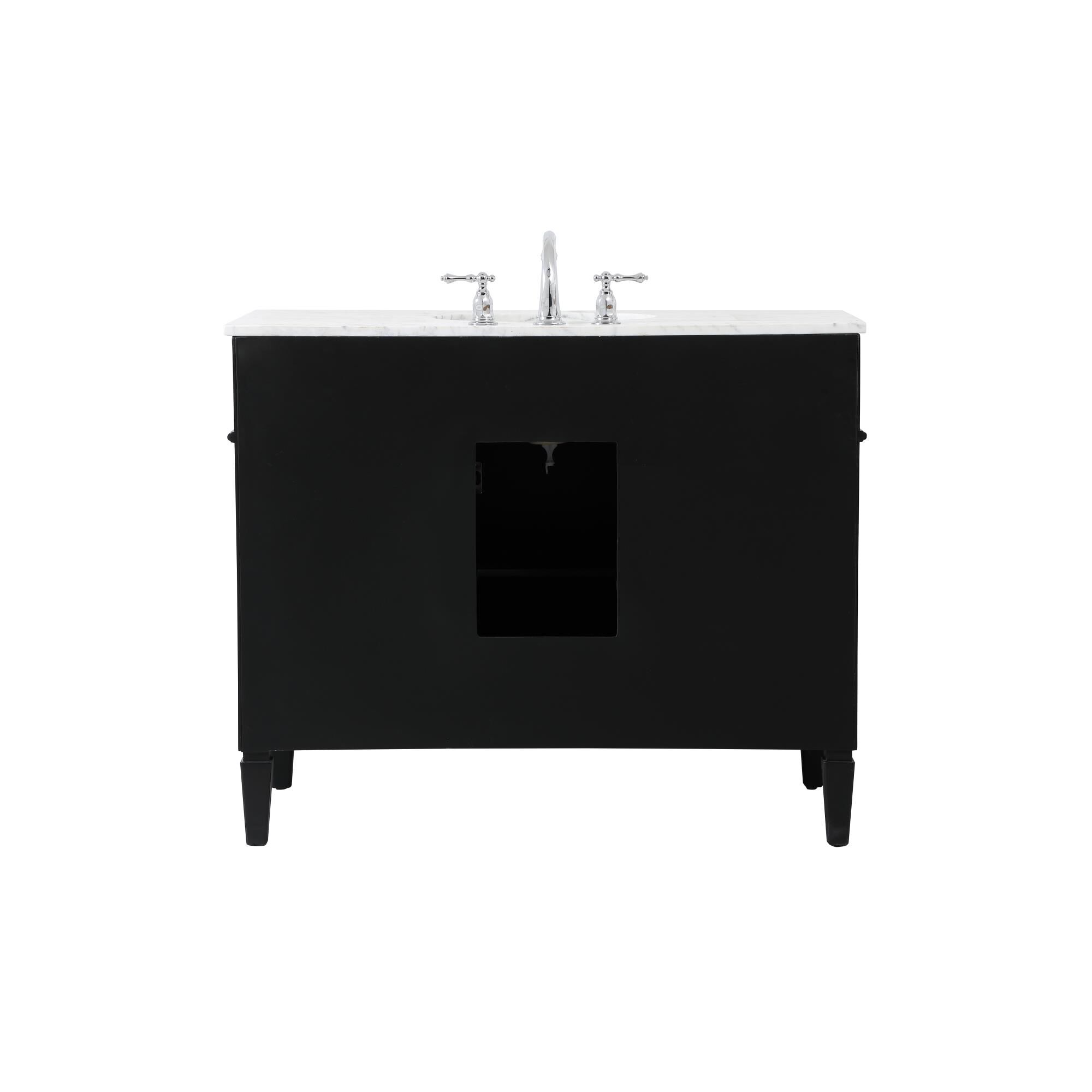 Shown in Black finish