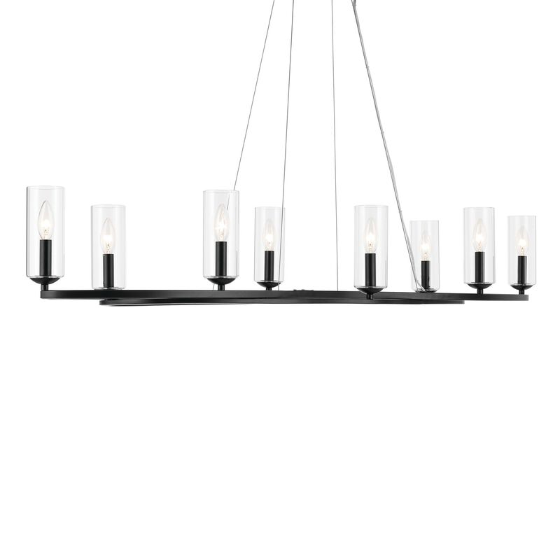 Harpin Medium Linear Chandelier by Kichler