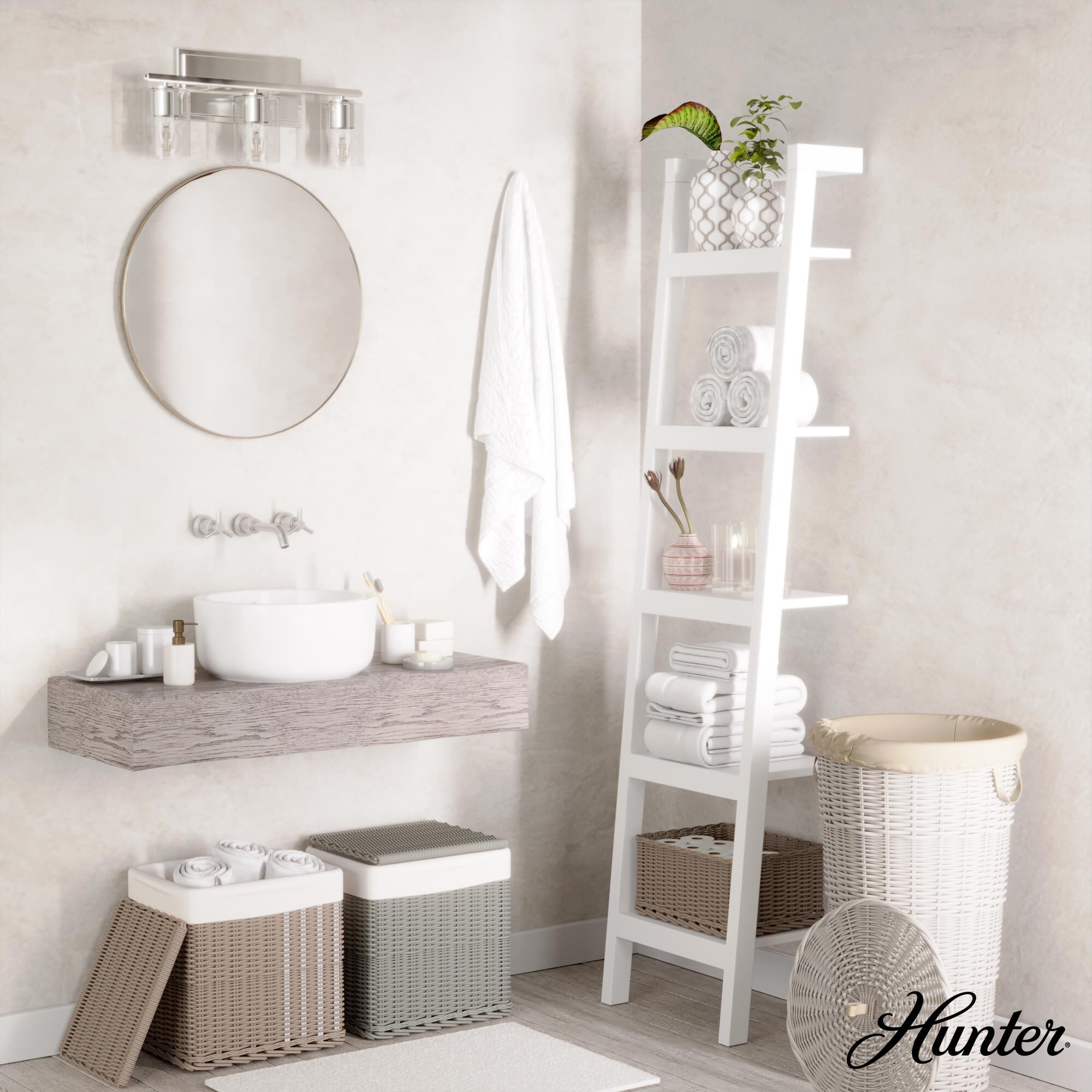 Shown in Brushed Nickel finish