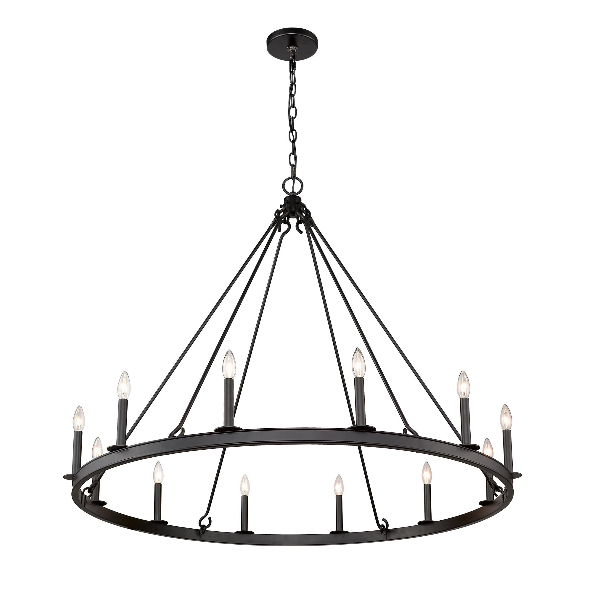 Shown in Matte Black finish and --- glass and --- shade
