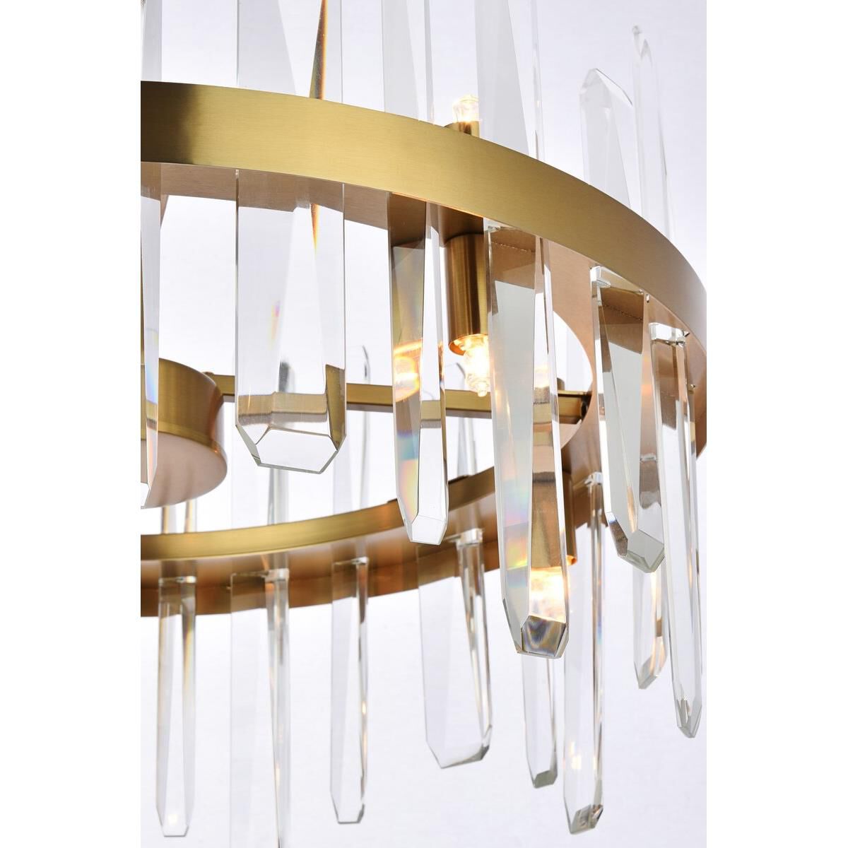 Serena 20 Inch Large Pendant by Elegant Lighting