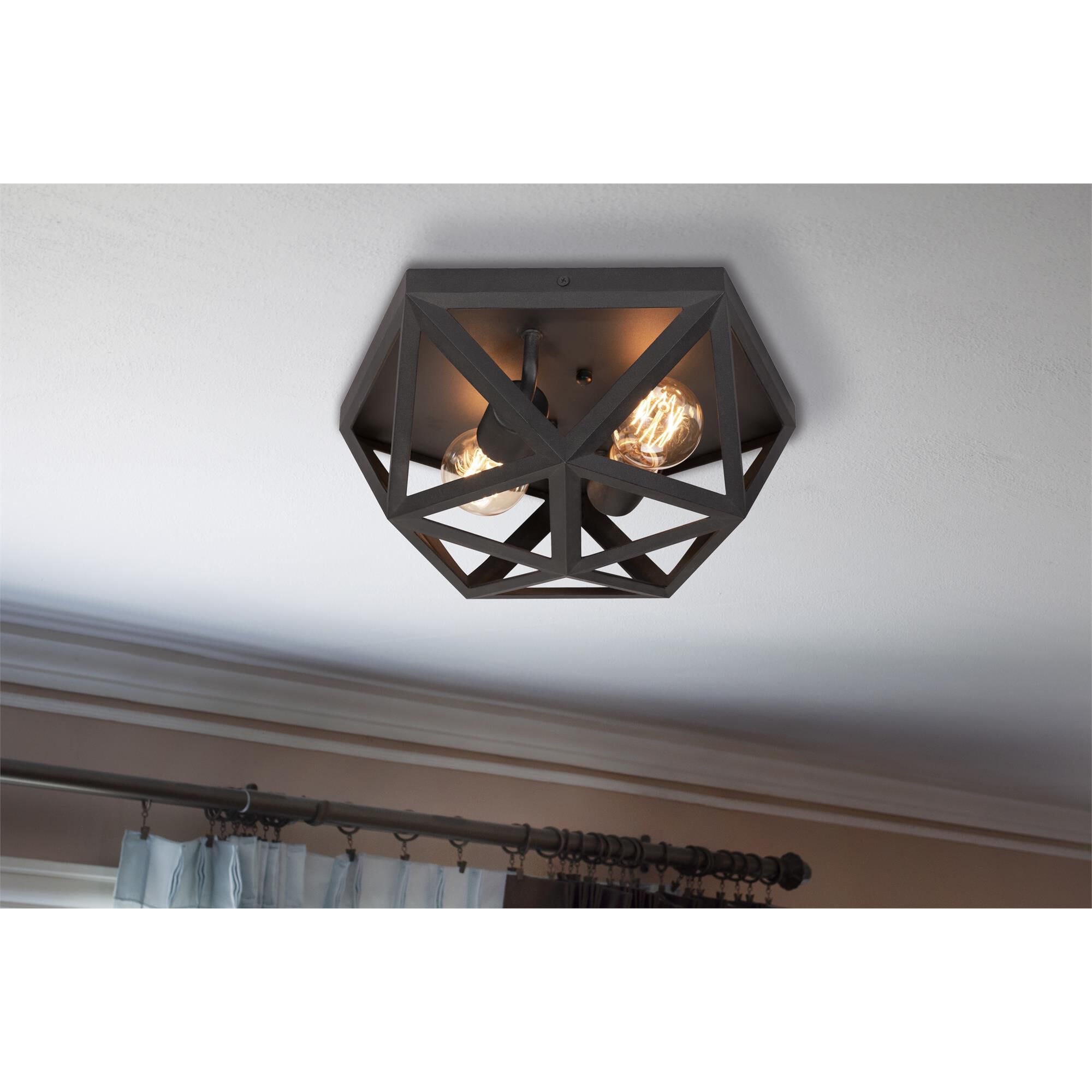 Kai 13 Inch 2 Light Flush Mount by AFX Lighting