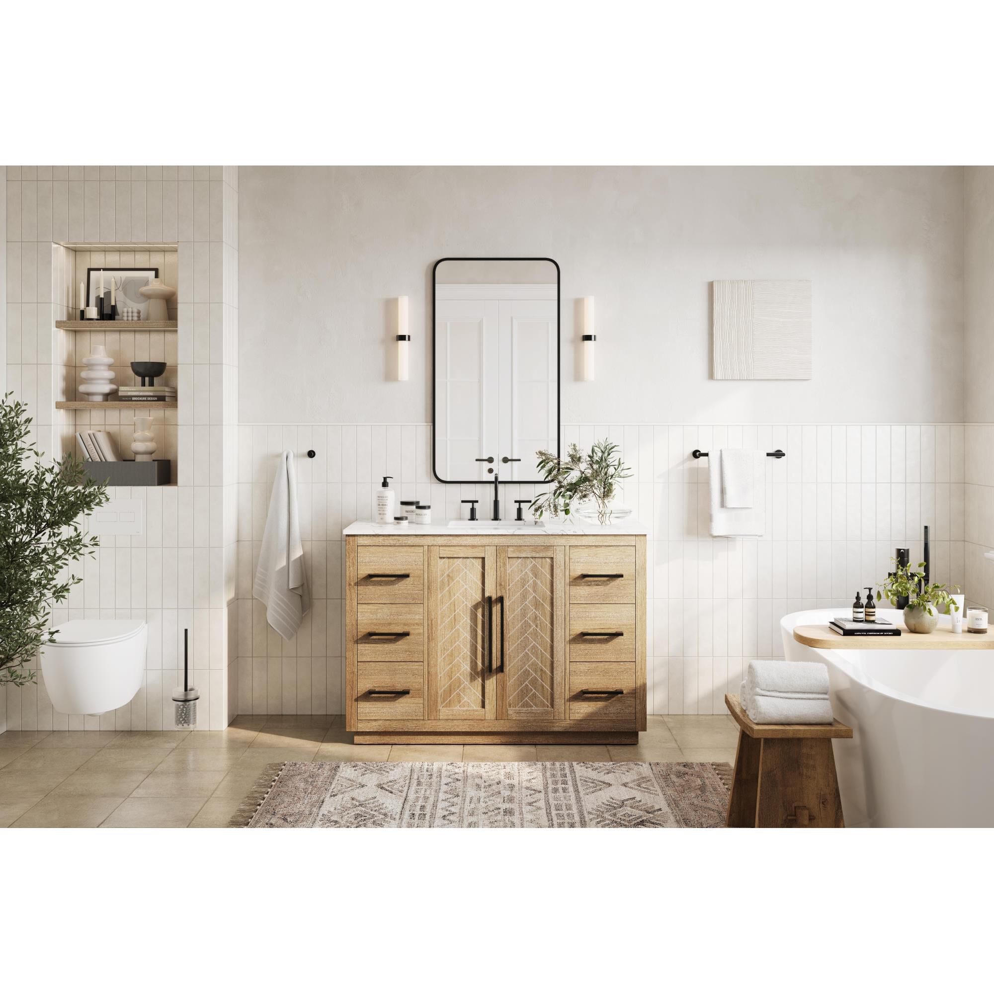 Chase 48 Inch Bath Vanity by Elegant Dcor