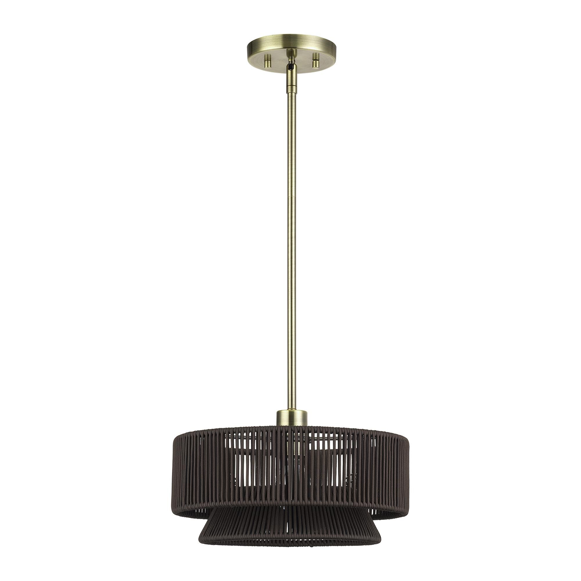 Florell 13 Inch Large Pendant by Livex Lighting