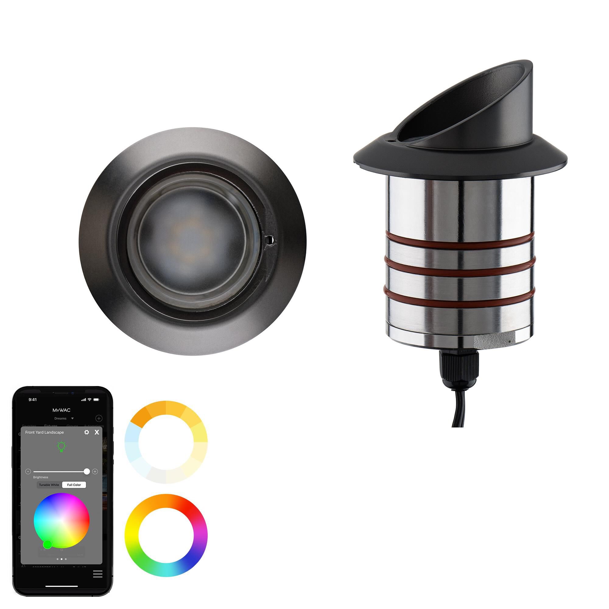 Colorscaping 4 Inch Decorative Pathway Light by WAC Lighting