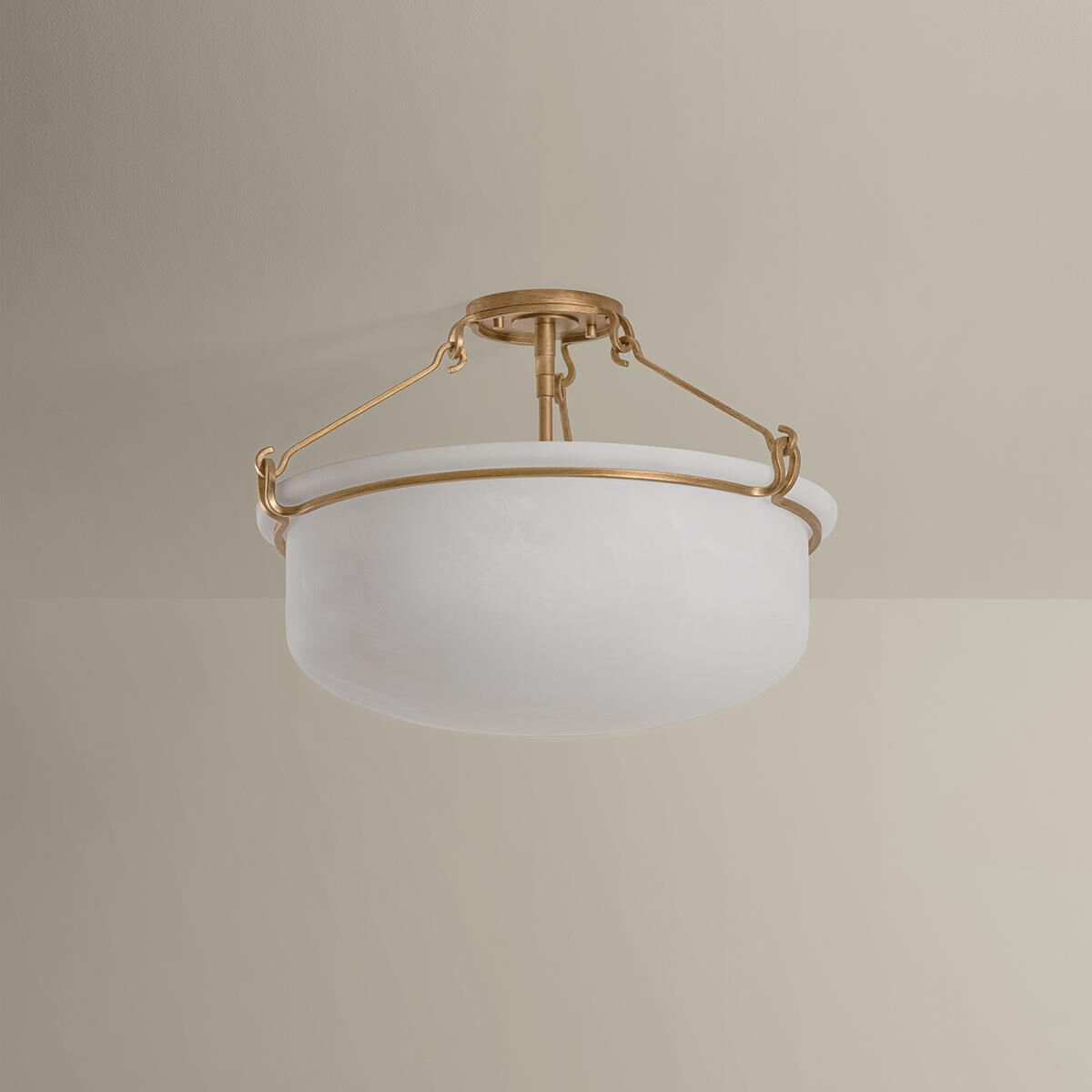 Lowerre 22 Inch Semi Flush Mount by Hudson Valley Lighting