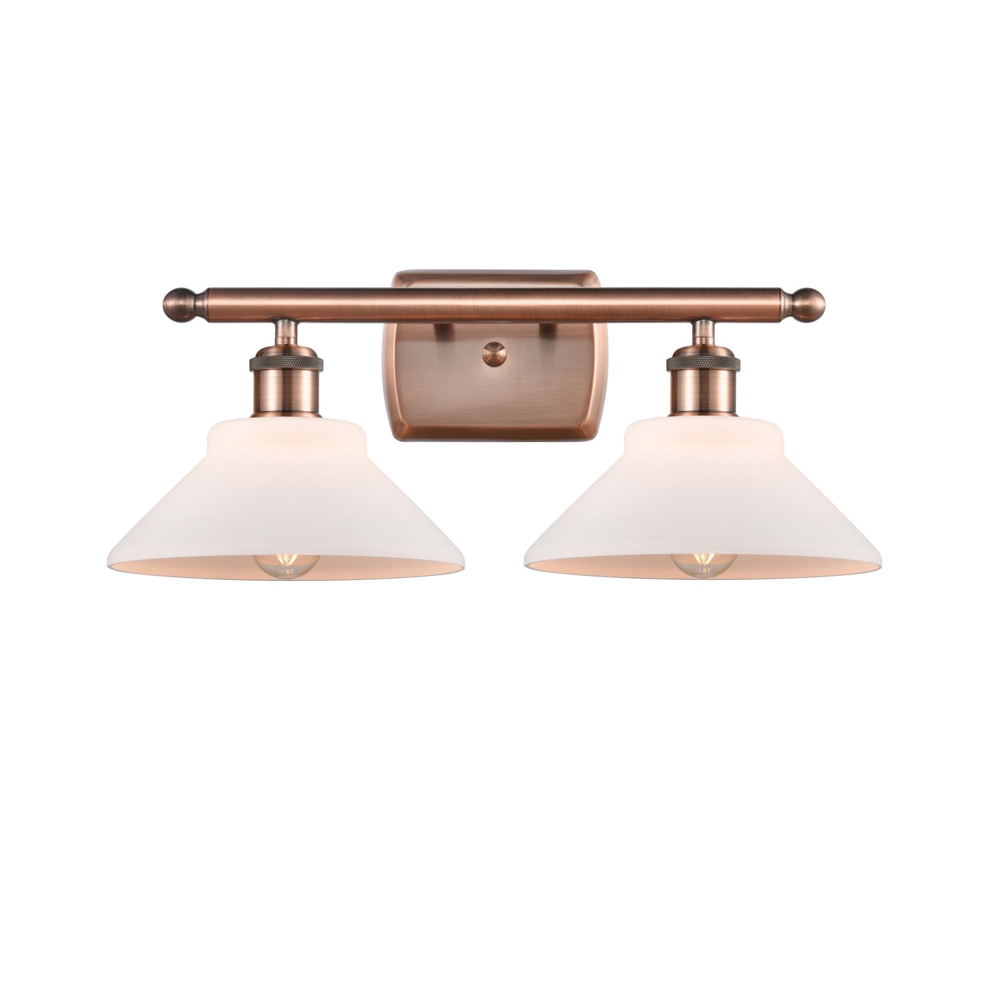 Shown in Antique Copper finish and Disc glass and Glass shade and Polished Chrome accent