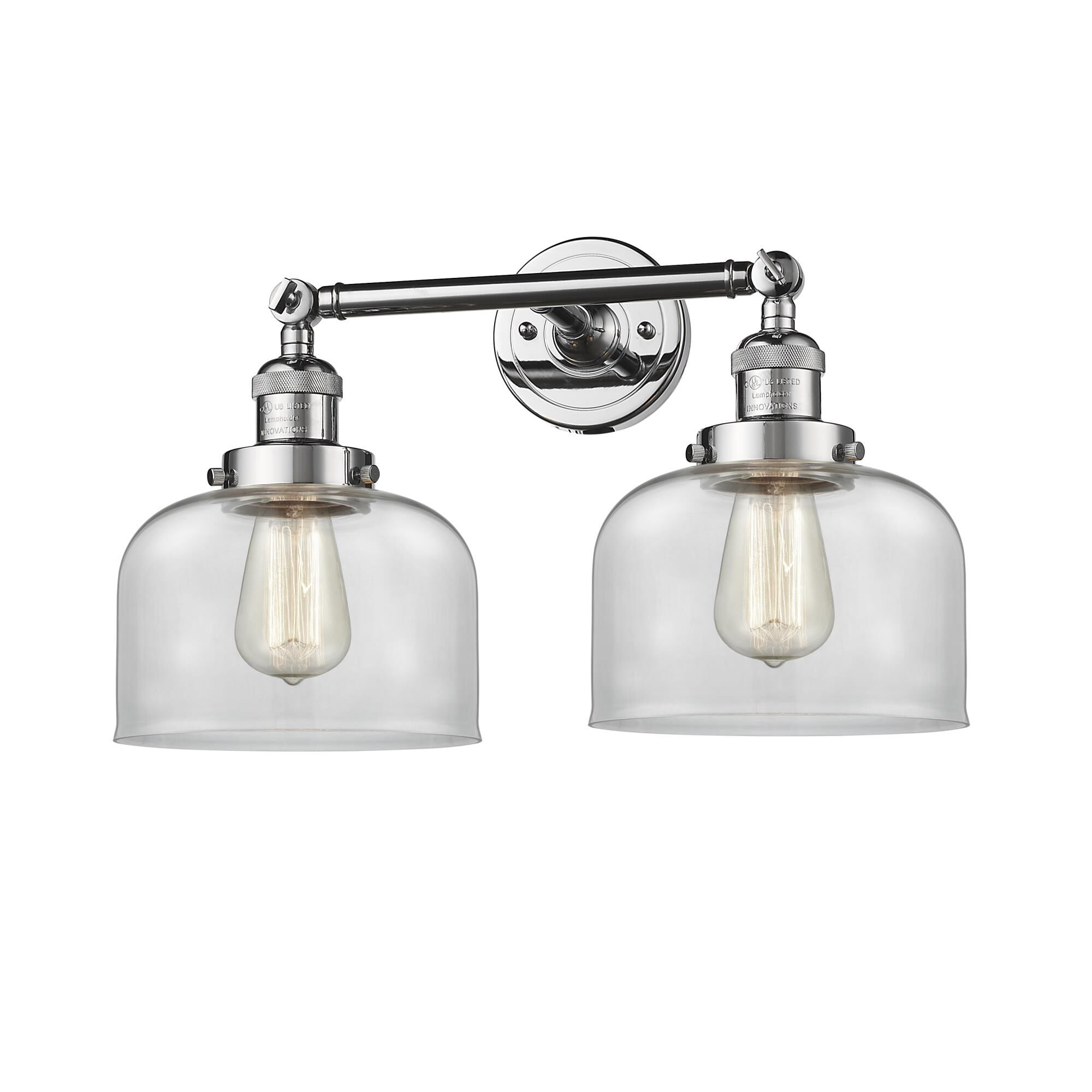 Bruno Marashlian Large Bell 19 Inch 2 Light Bath Vanity Light by Innovations Lighting