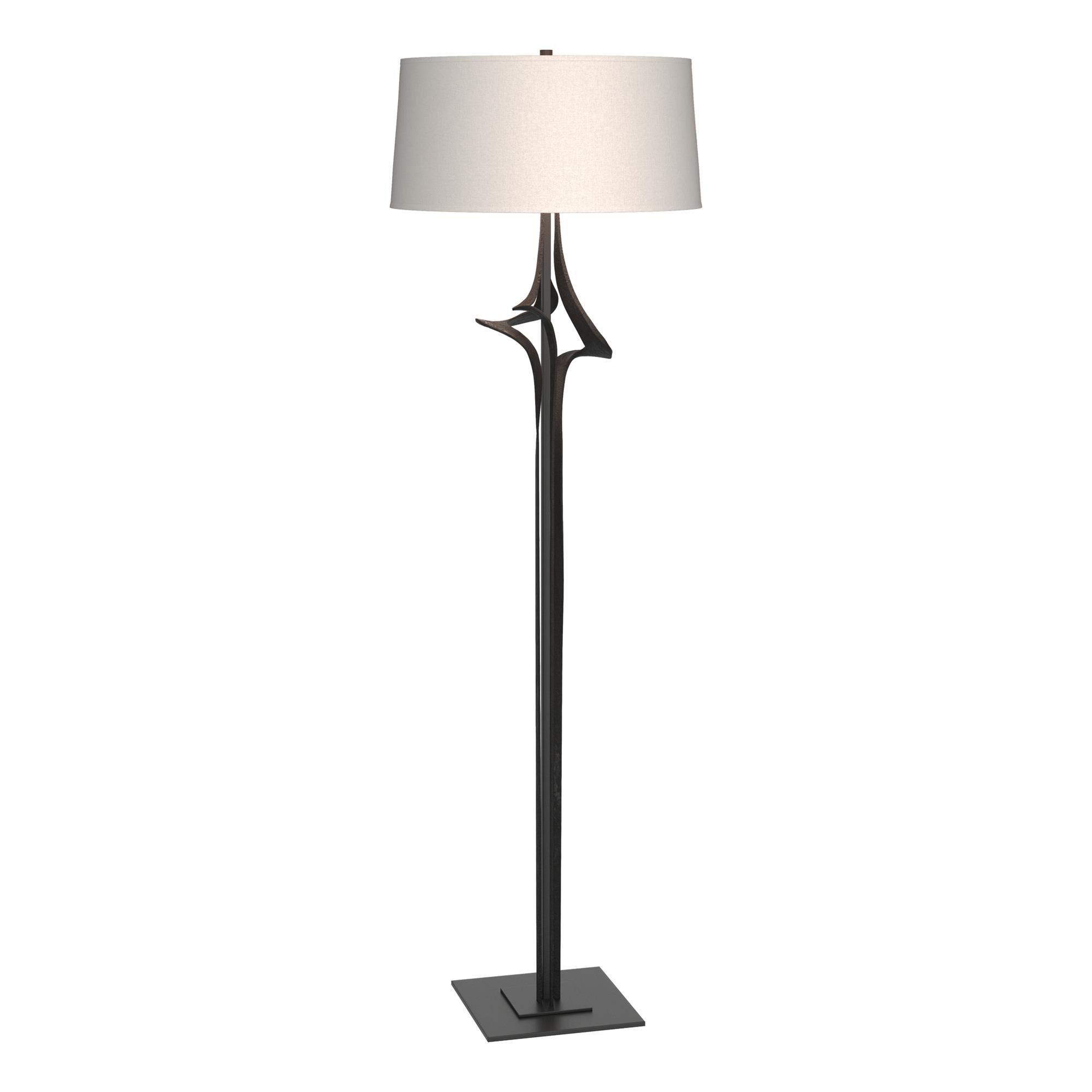 Shown in Black finish and Flax shade