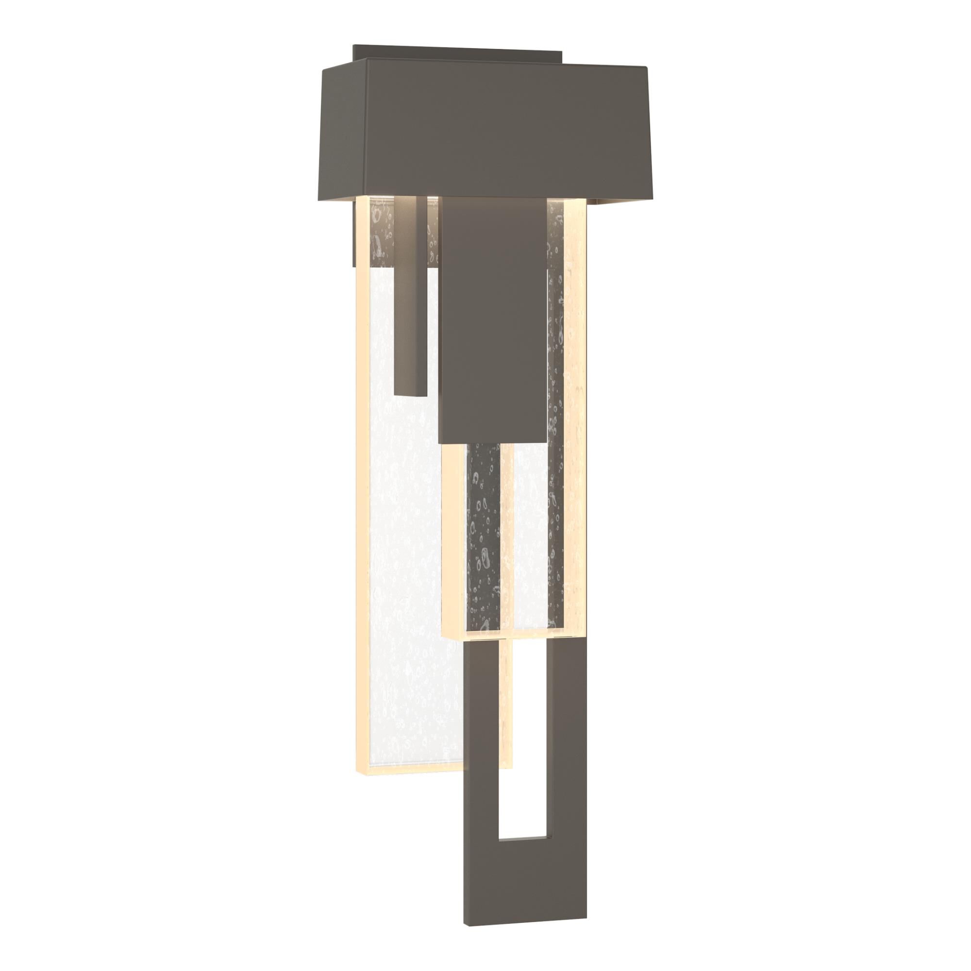 Hubbardton Forge Rainfall 18 Inch Tall LED Outdoor Wall Light
