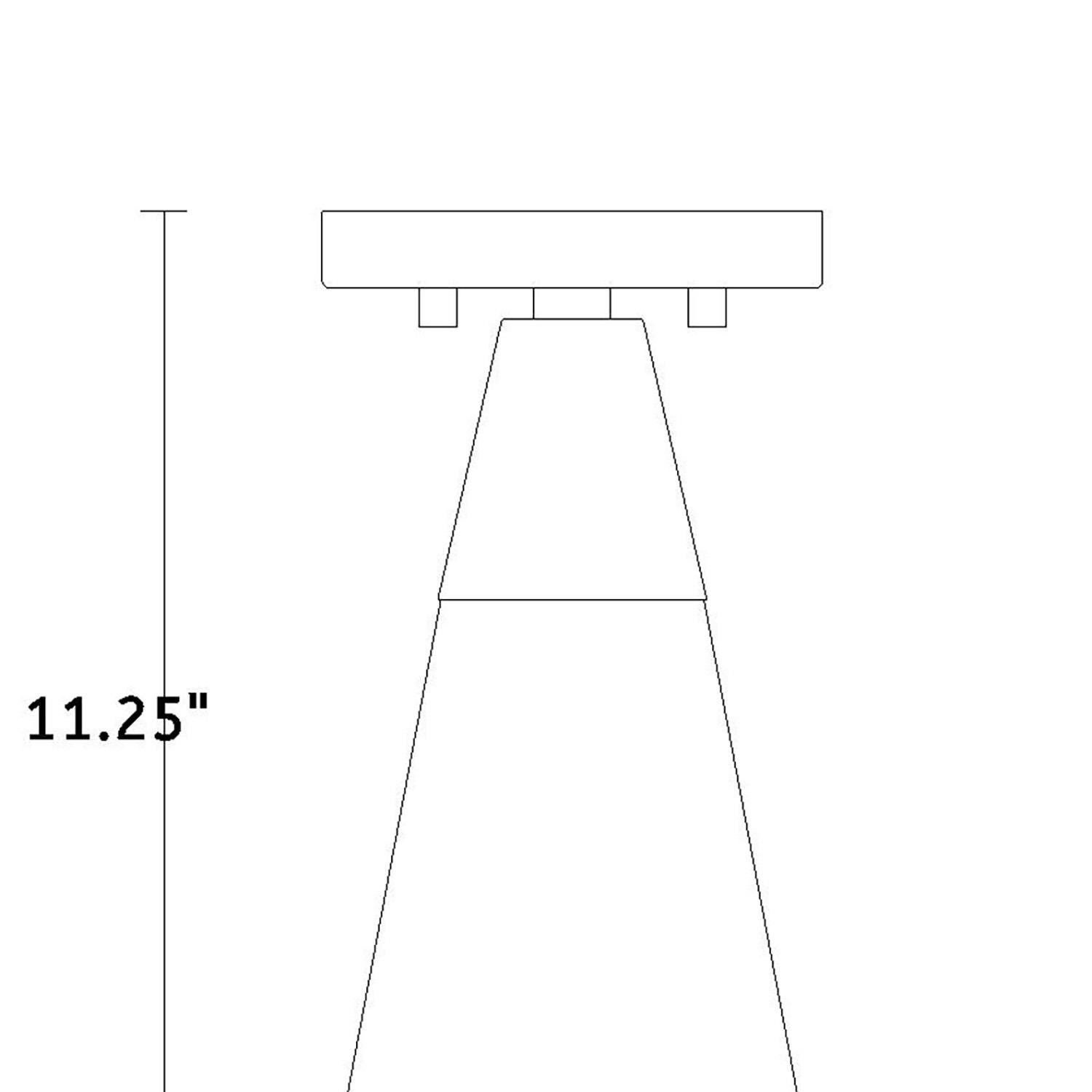 Norro 5 Inch 1 Light Flush Mount by Designers Fountain